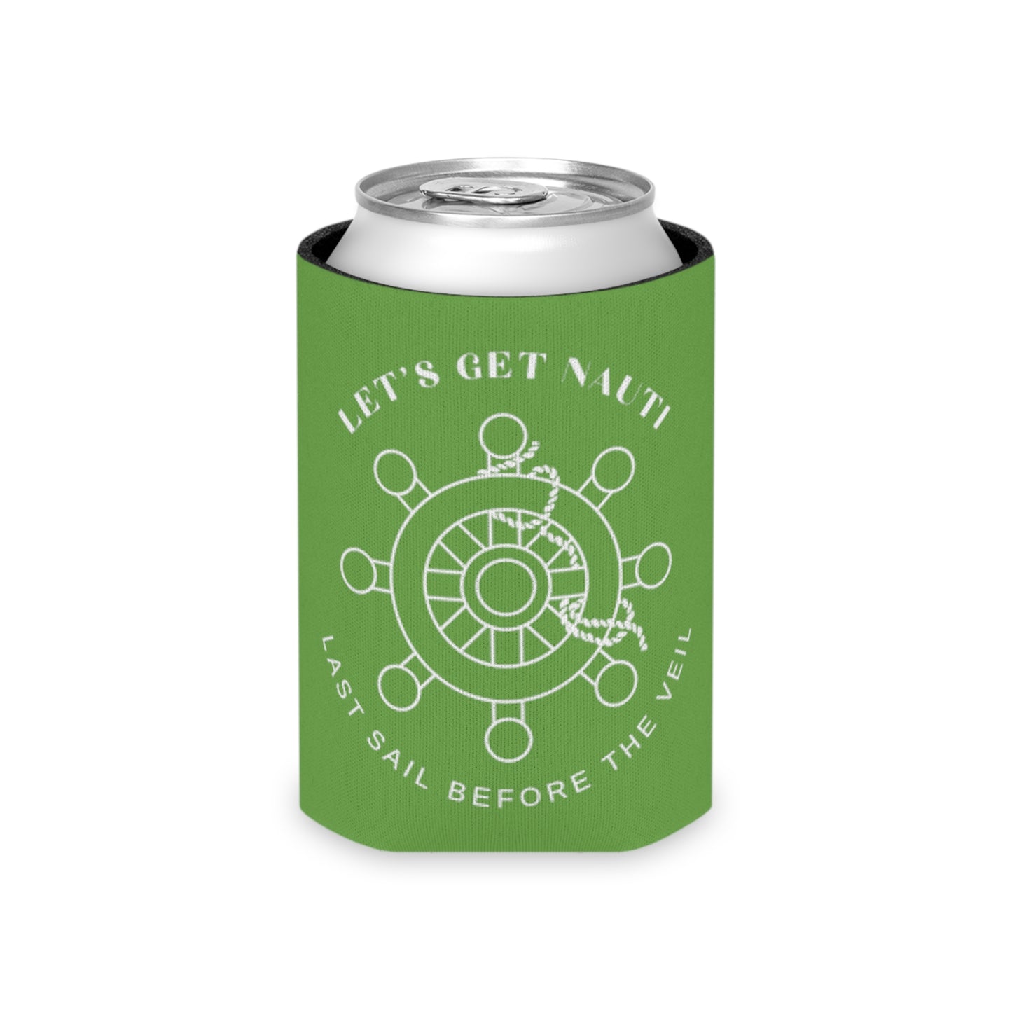 Let’s Get Nauti Can Cooler - Green