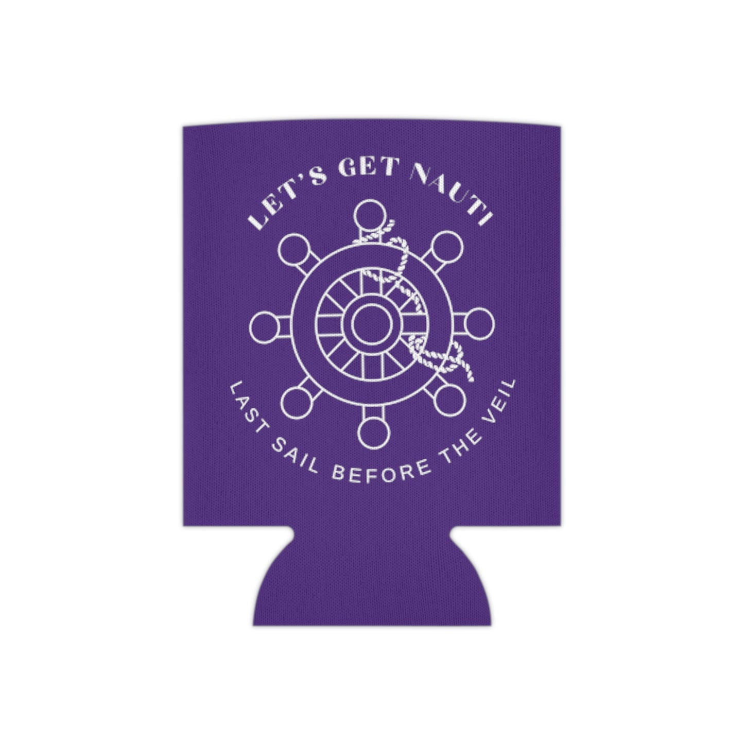 Let’s Get Nauti Can Cooler - Purple