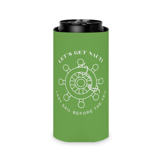 Let’s Get Nauti Can Cooler - Green