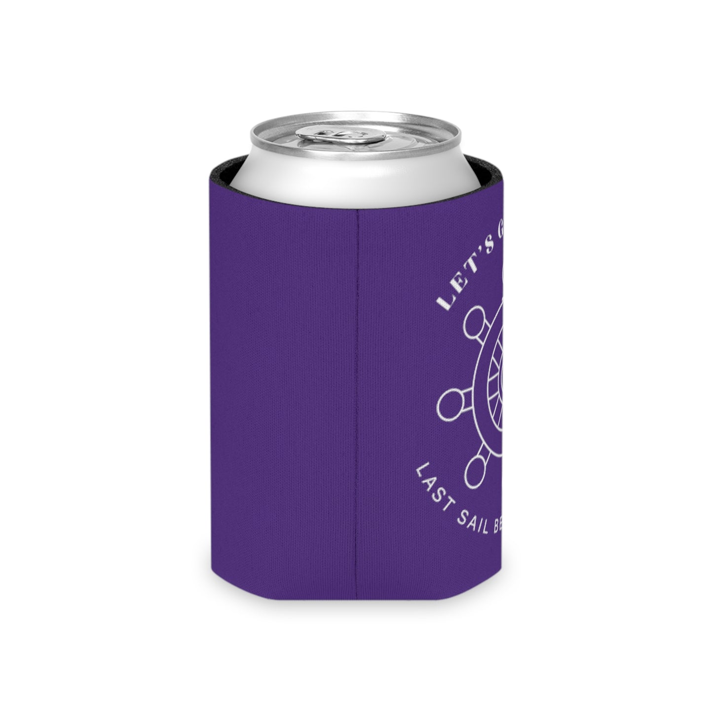 Let’s Get Nauti Can Cooler - Purple