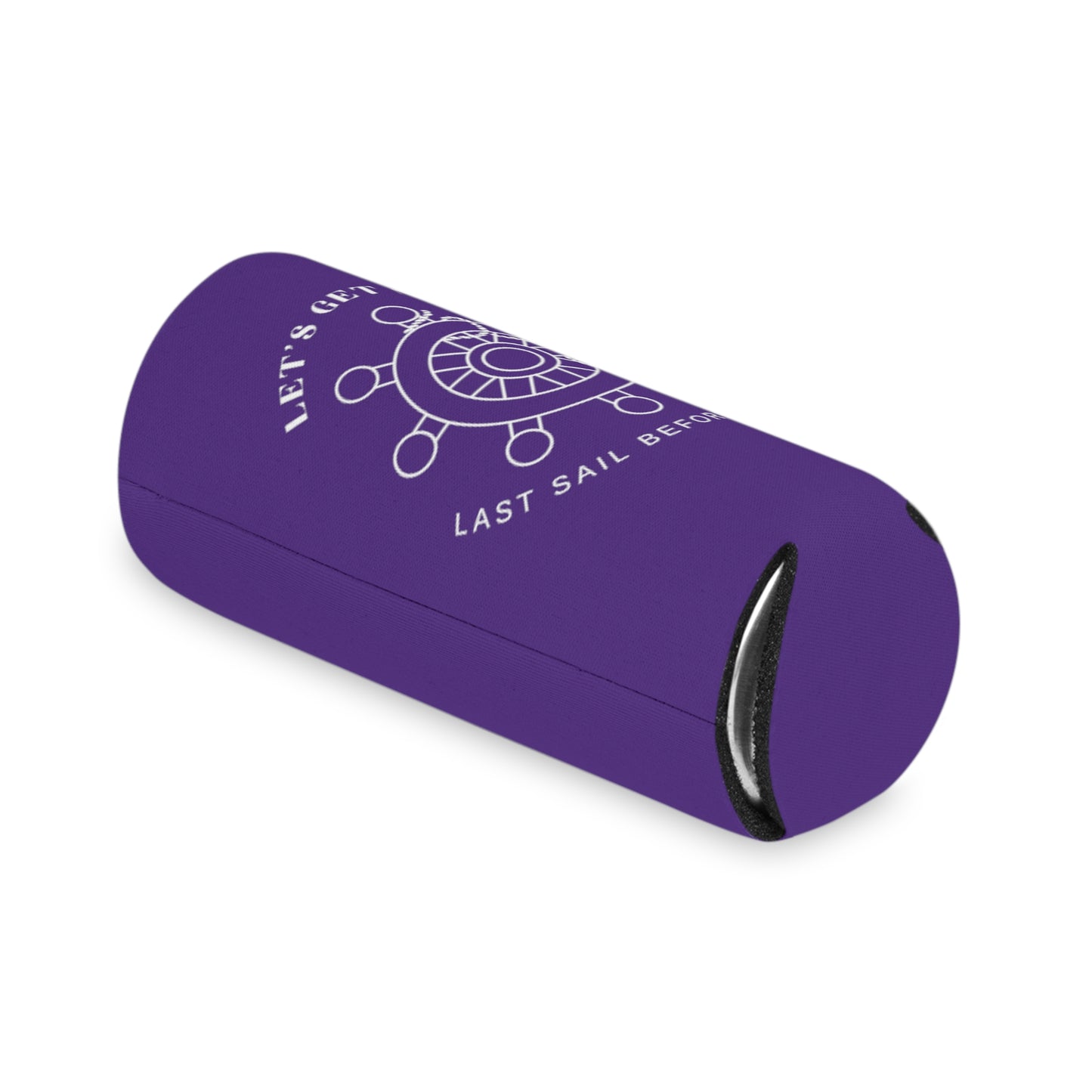 Let’s Get Nauti Can Cooler - Purple