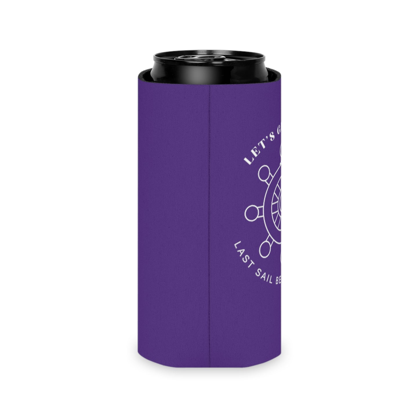 Let’s Get Nauti Can Cooler - Purple