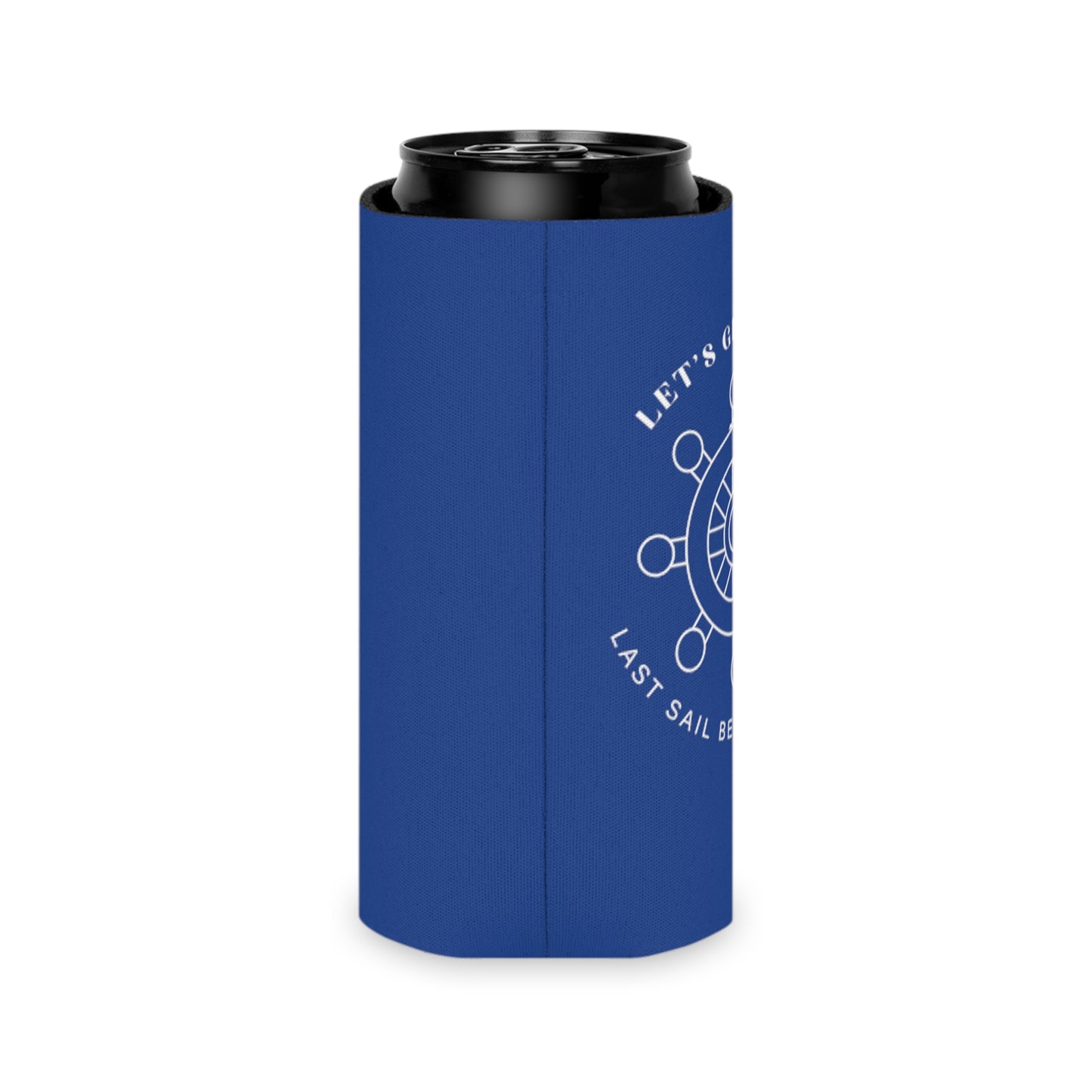 Let’s Get Nauti Can Cooler - Navy