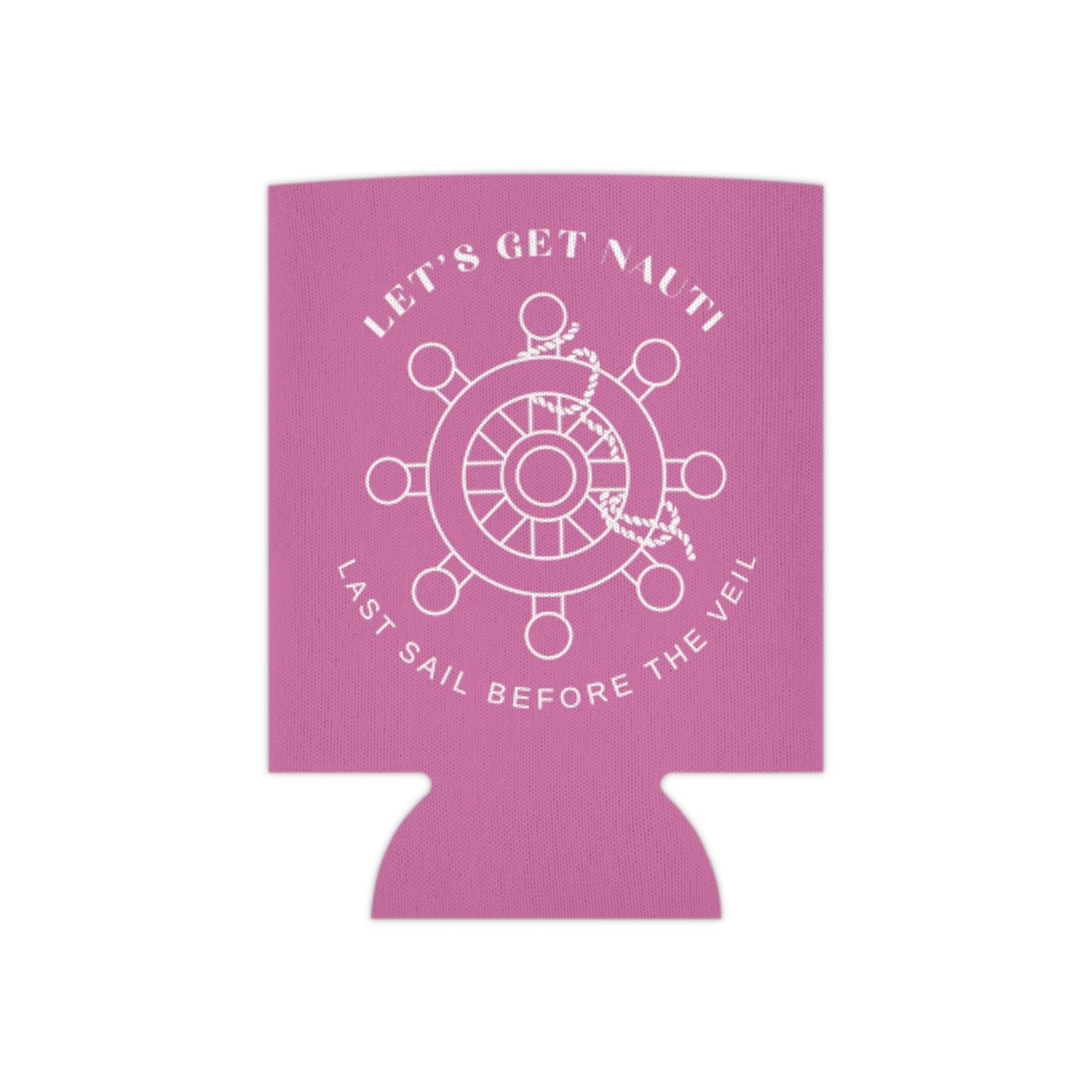 Let’s Get Nauti Can Cooler - Pink