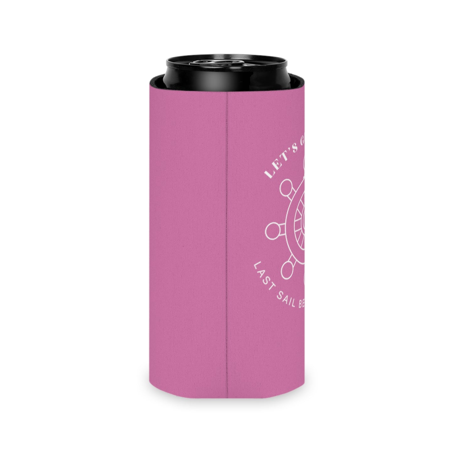 Let’s Get Nauti Can Cooler - Pink