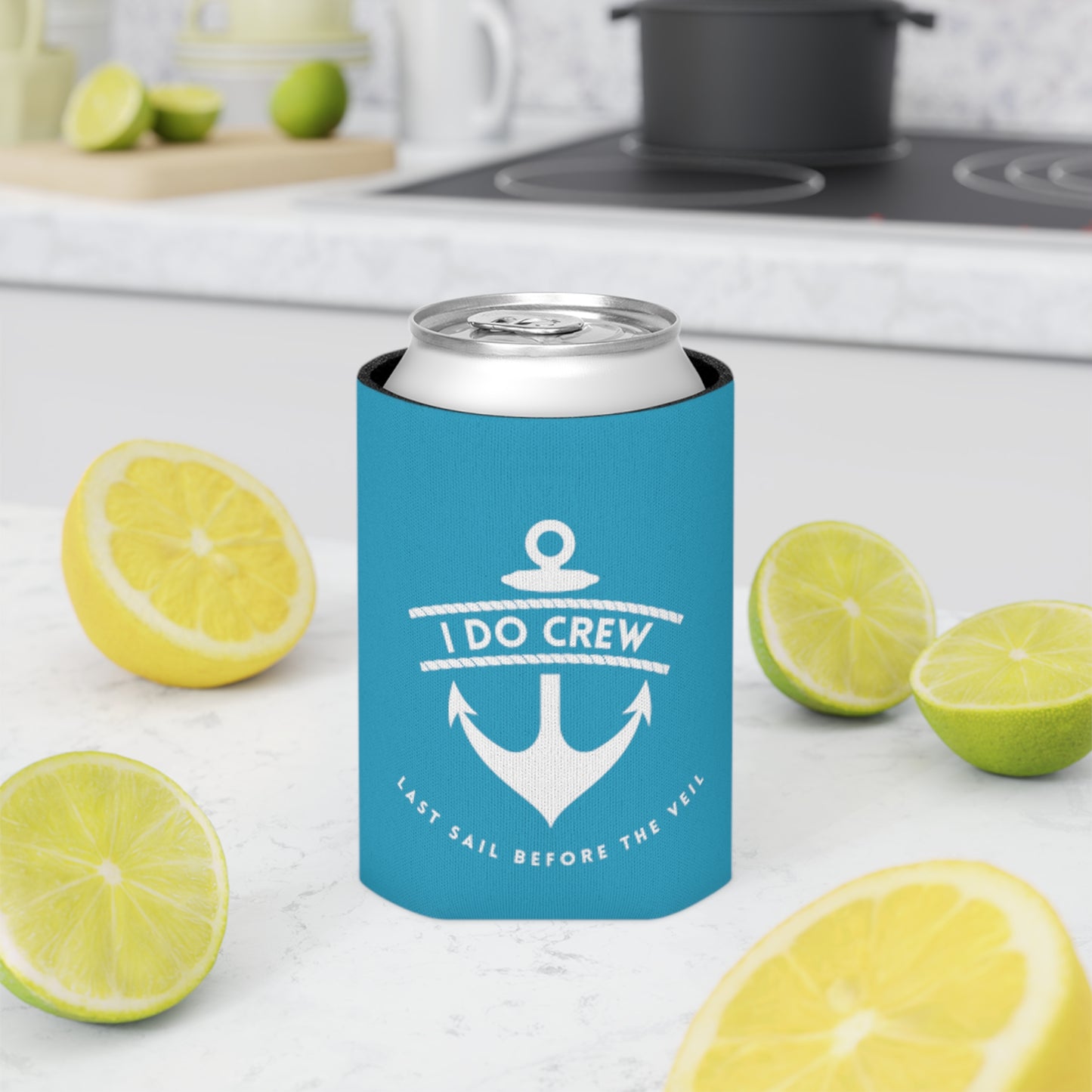 I Do Crew Can Cooler - Turquoise