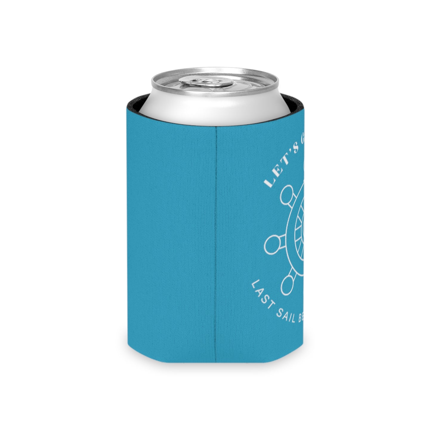 Let’s Get Nauti Can Cooler - Turquoise