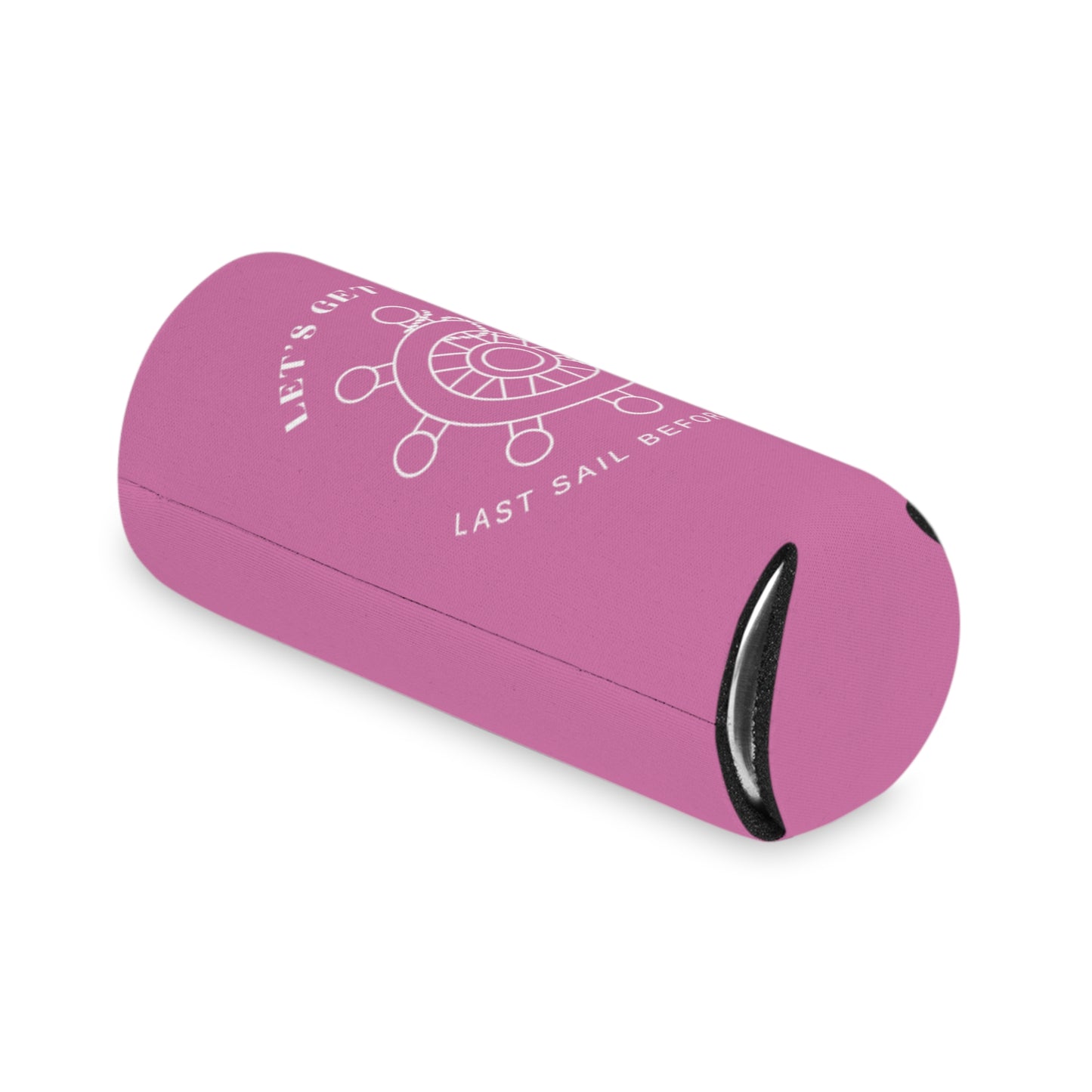 Let’s Get Nauti Can Cooler - Pink