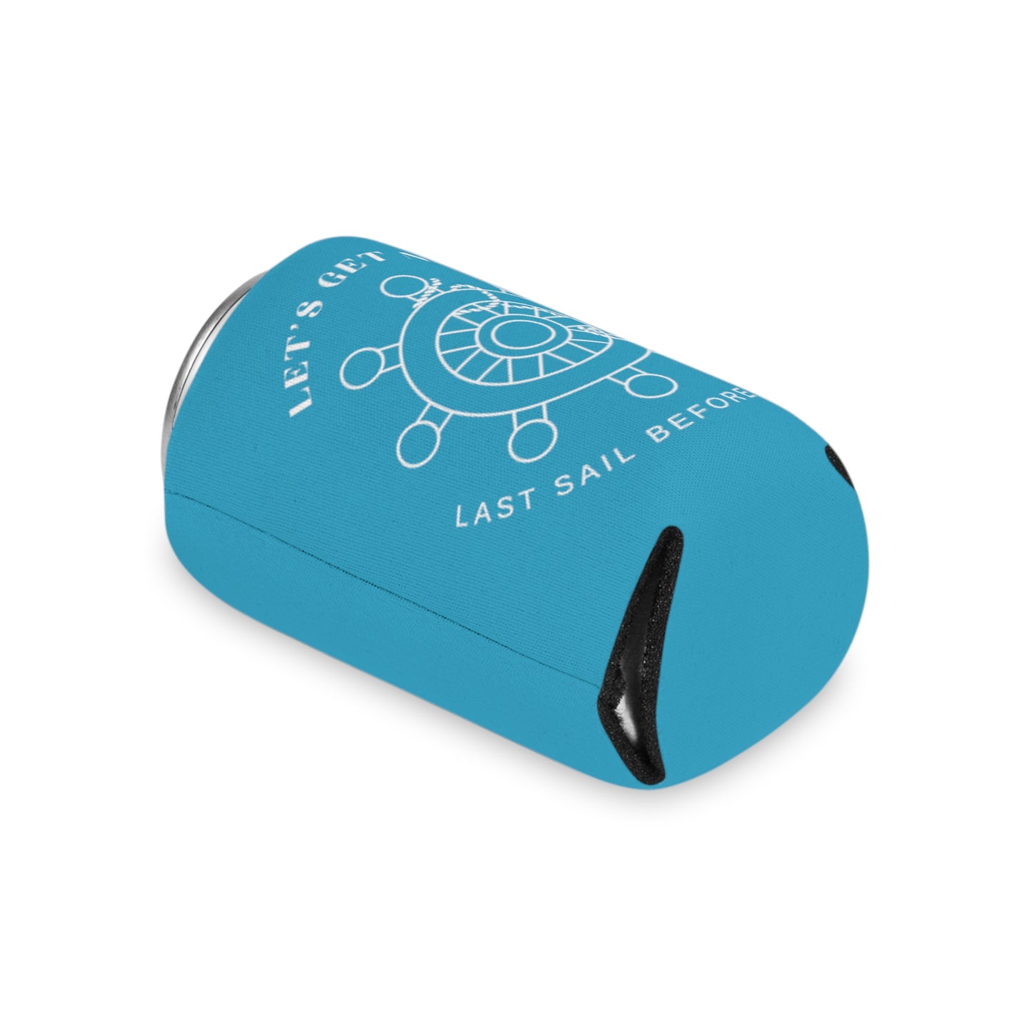 Let’s Get Nauti Can Cooler - Turquoise