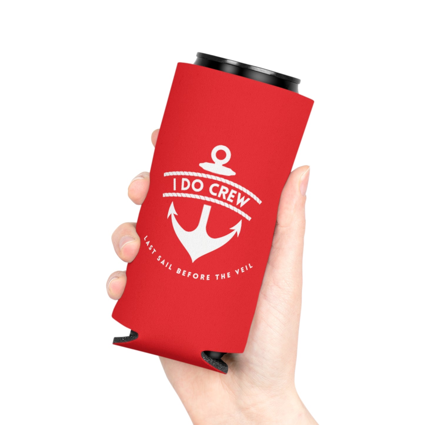 I Do Crew Can Cooler - Red