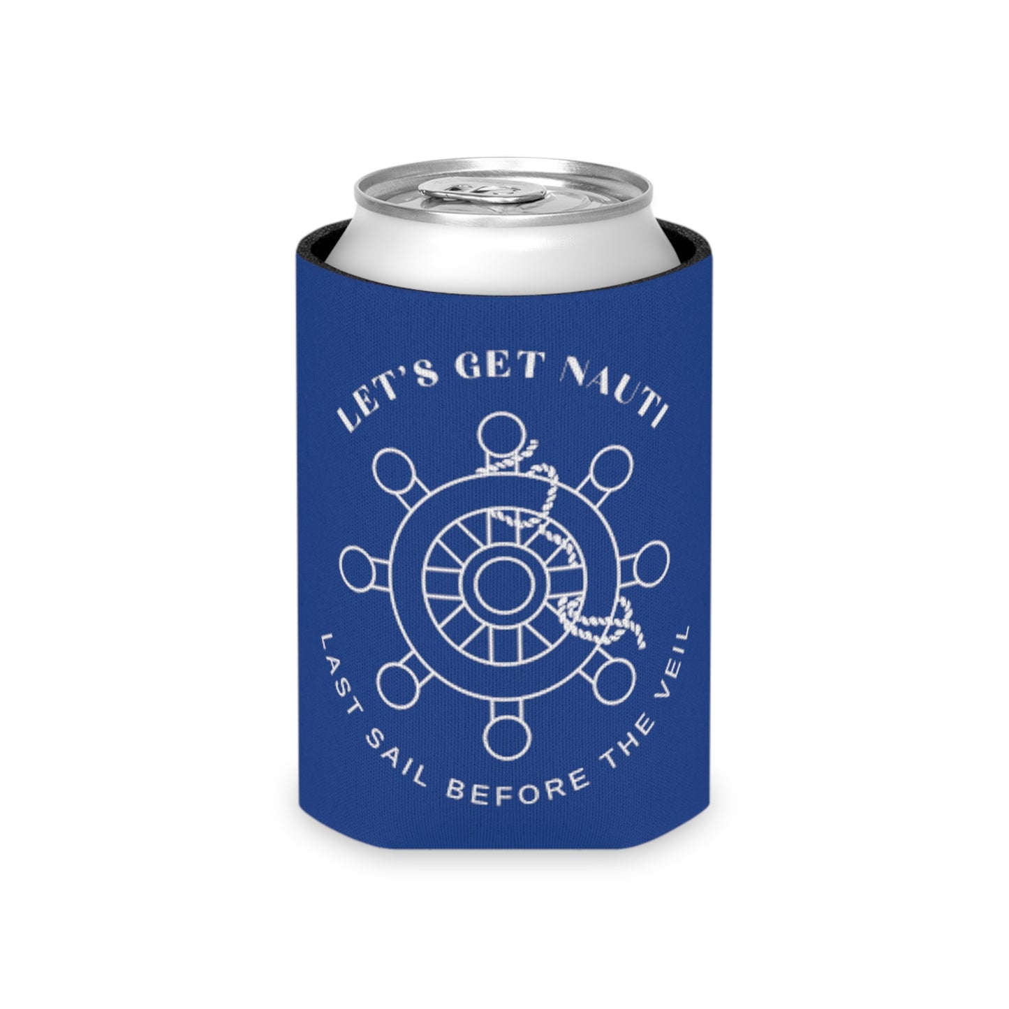 Let’s Get Nauti Can Cooler - Navy