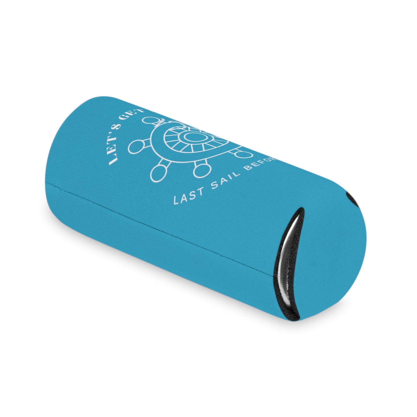 Let’s Get Nauti Can Cooler - Turquoise