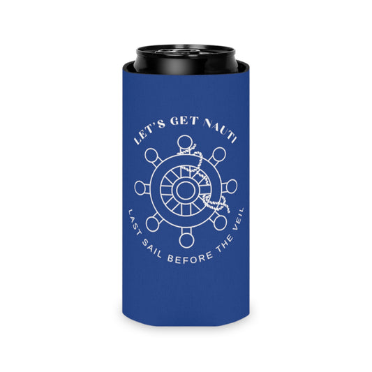 Let’s Get Nauti Can Cooler - Navy