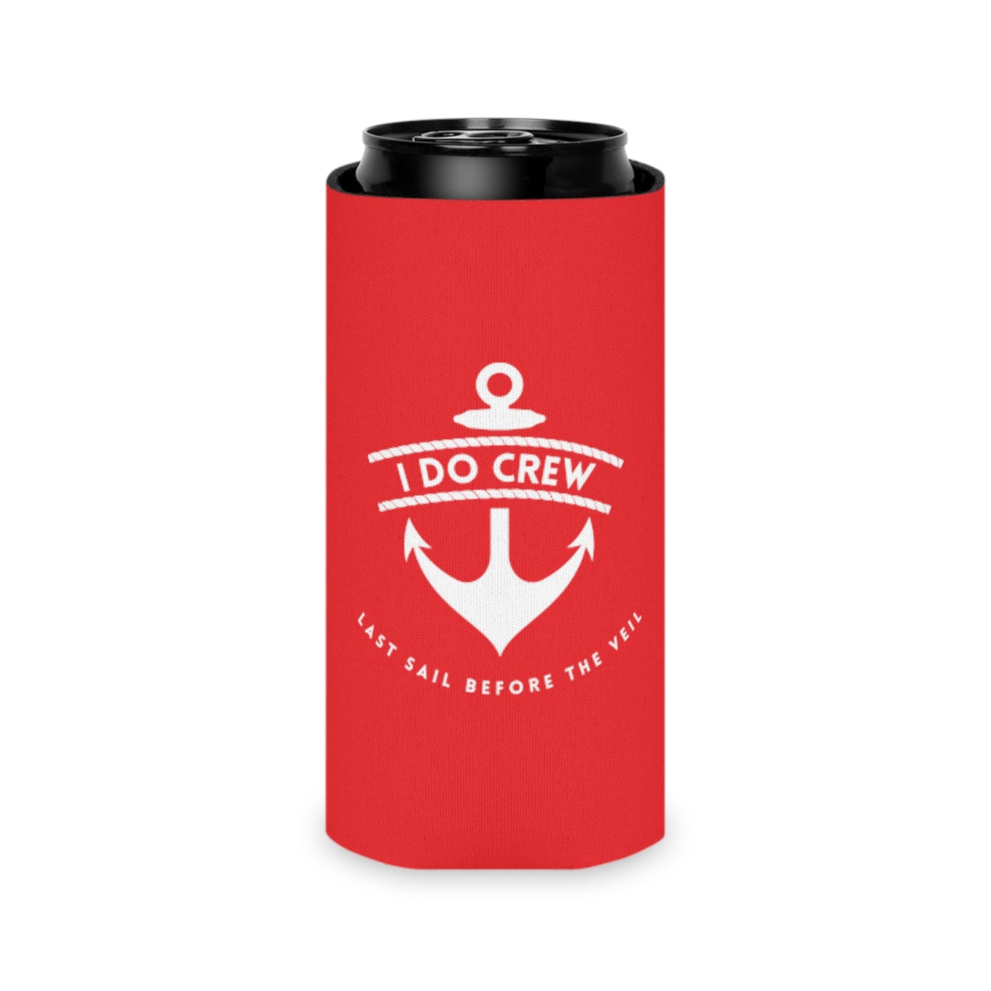 I Do Crew Can Cooler - Red