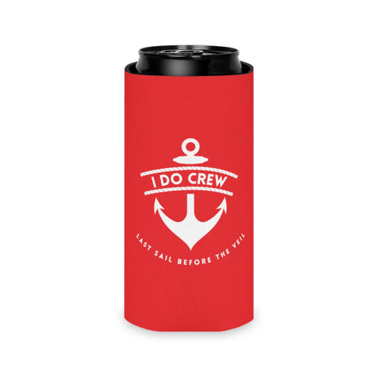 I Do Crew Can Cooler - Red