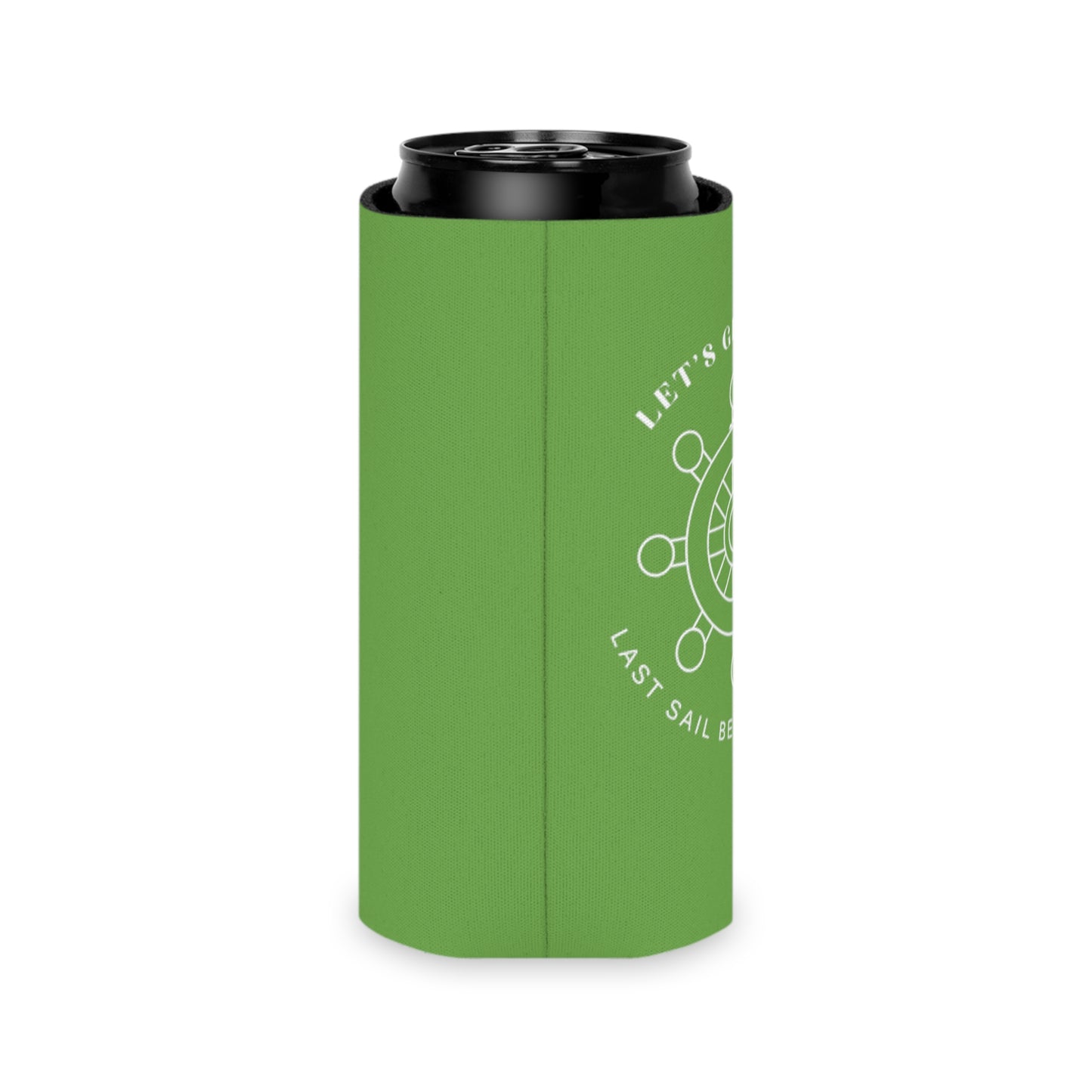 Let’s Get Nauti Can Cooler - Green