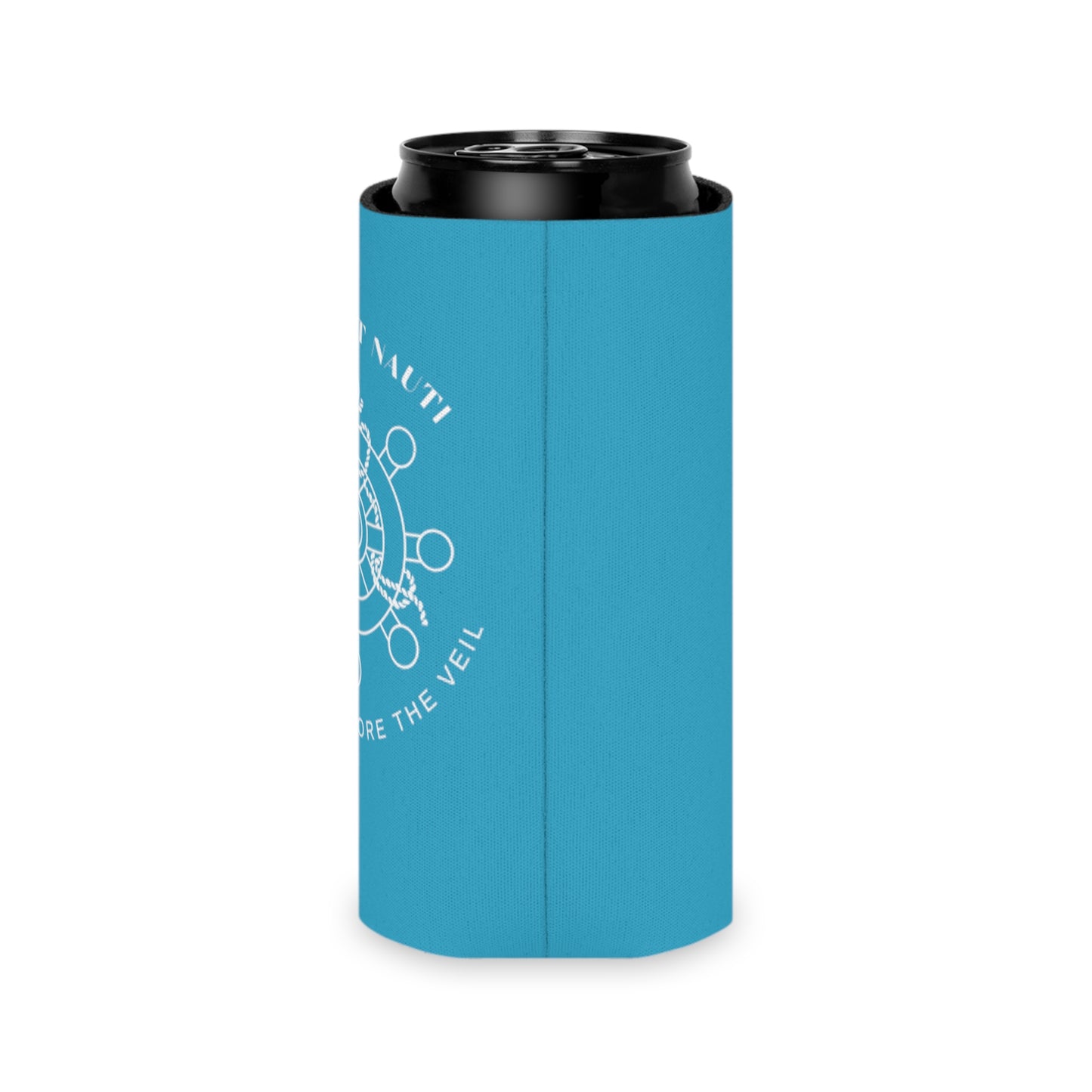 Let’s Get Nauti Can Cooler - Turquoise