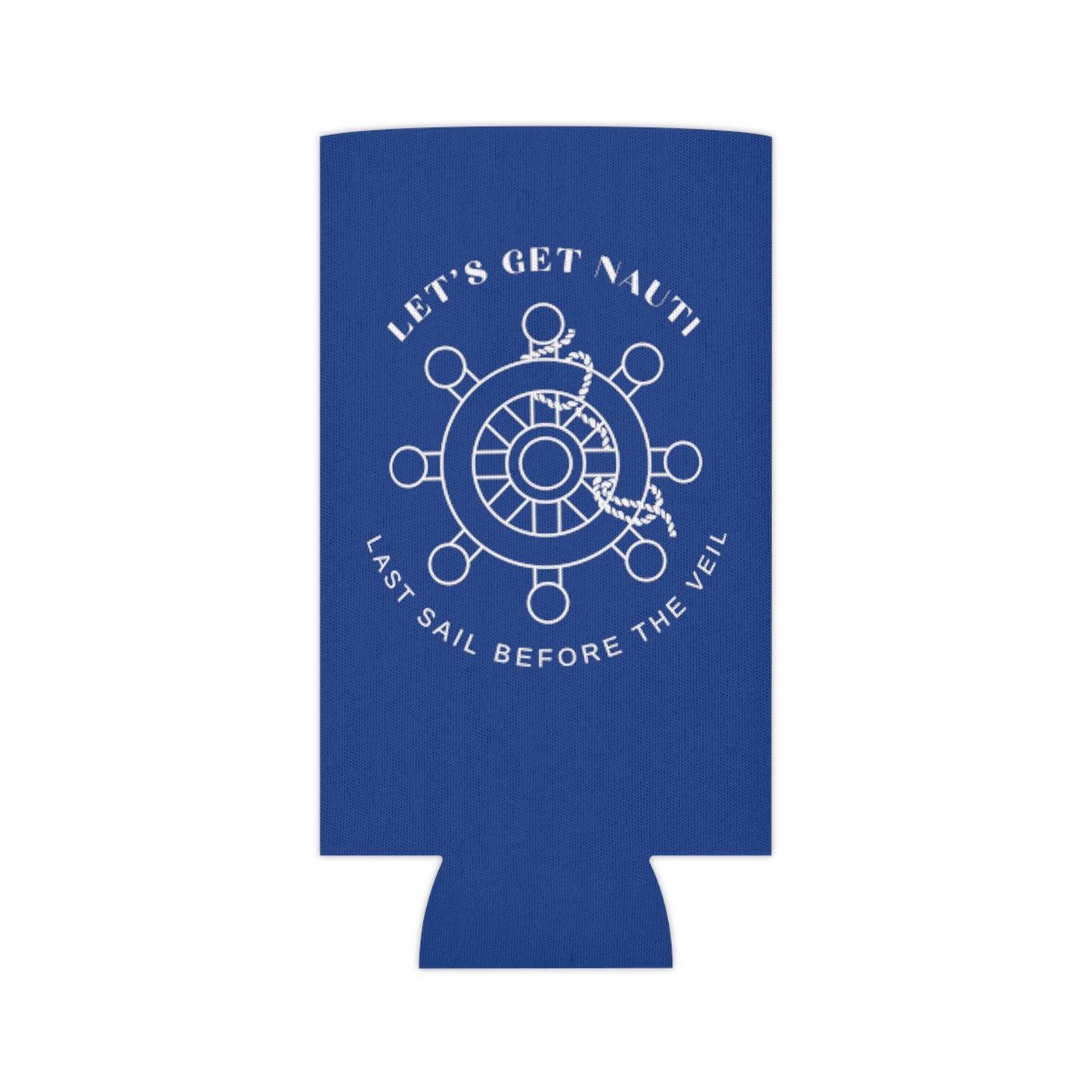 Let’s Get Nauti Can Cooler - Navy