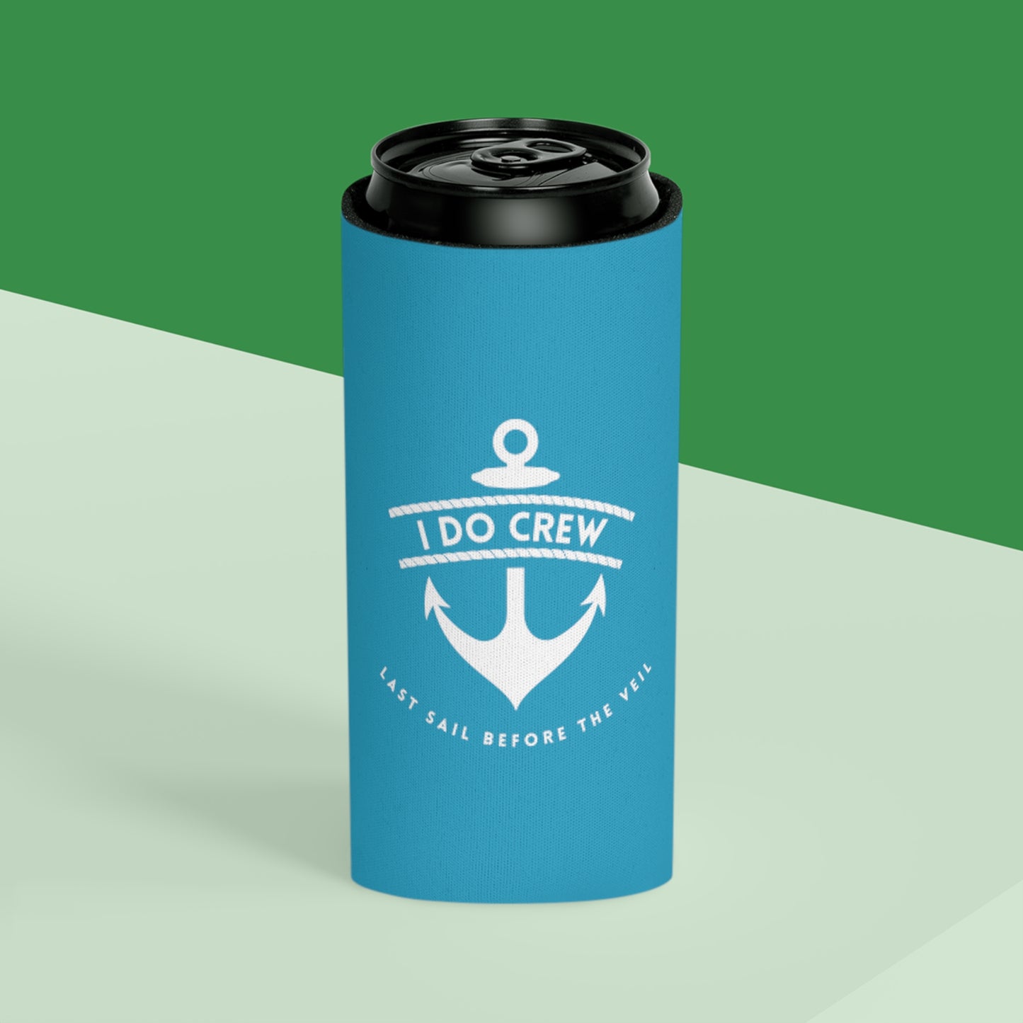 I Do Crew Can Cooler - Turquoise