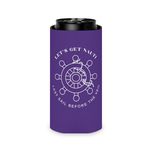 Let’s Get Nauti Can Cooler - Purple