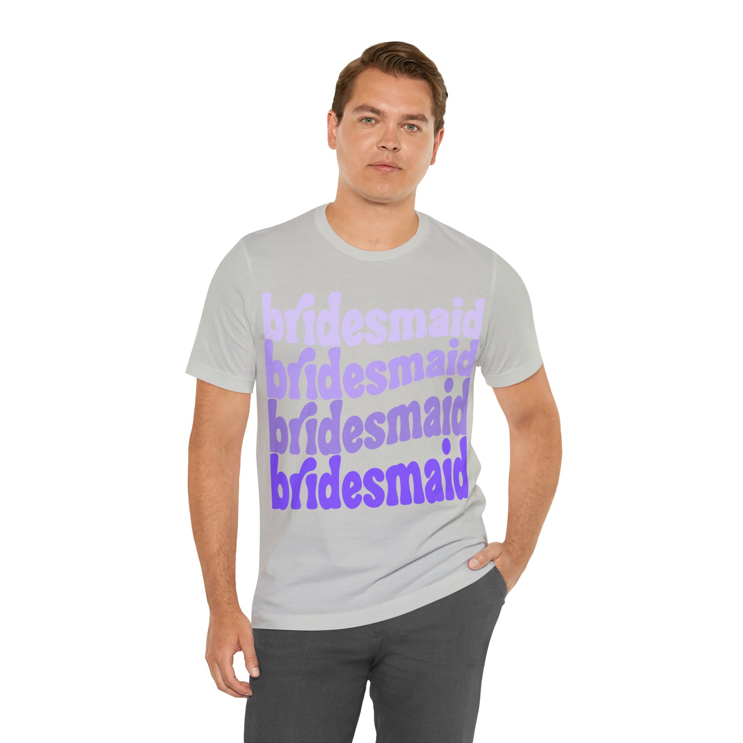 Purple Bridesmaid Tee