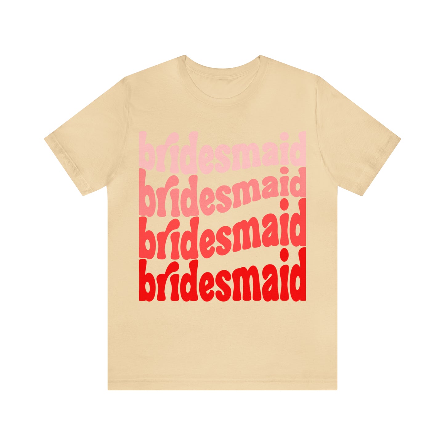 Red Bridesmaid Tee