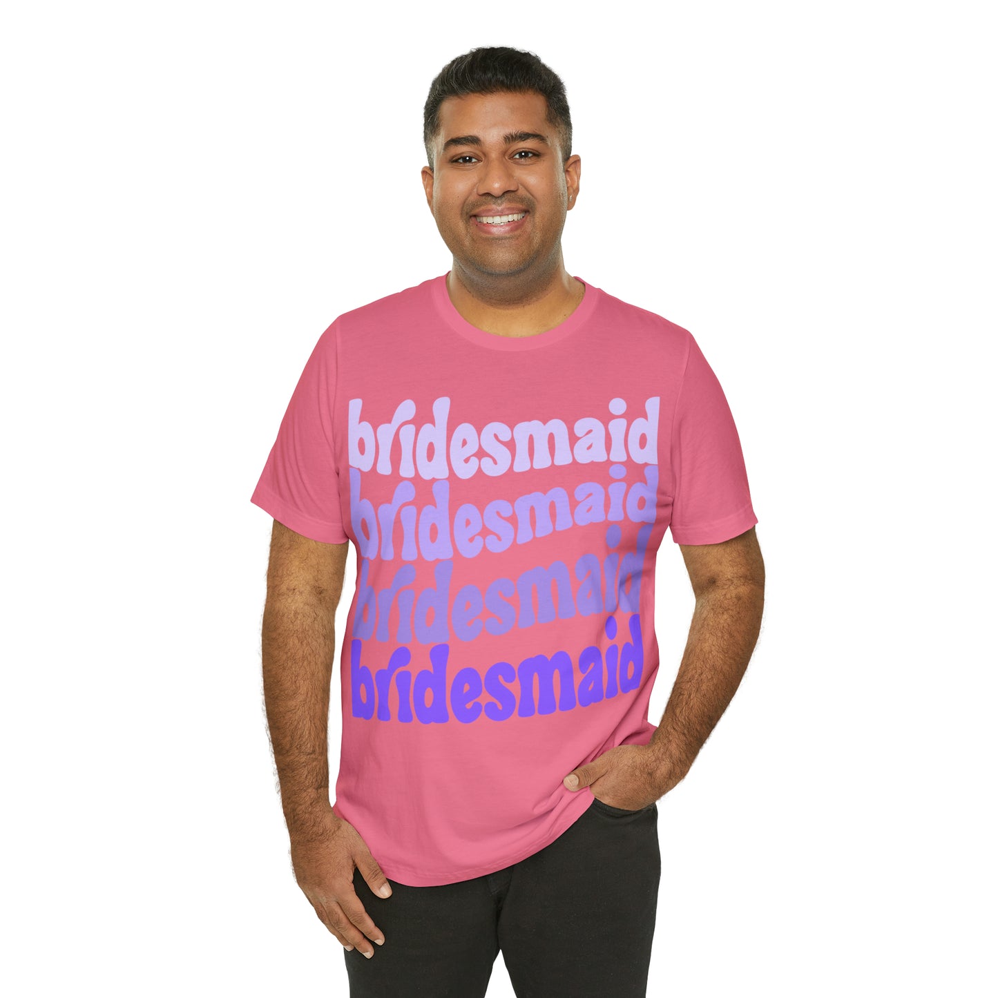 Purple Bridesmaid Tee