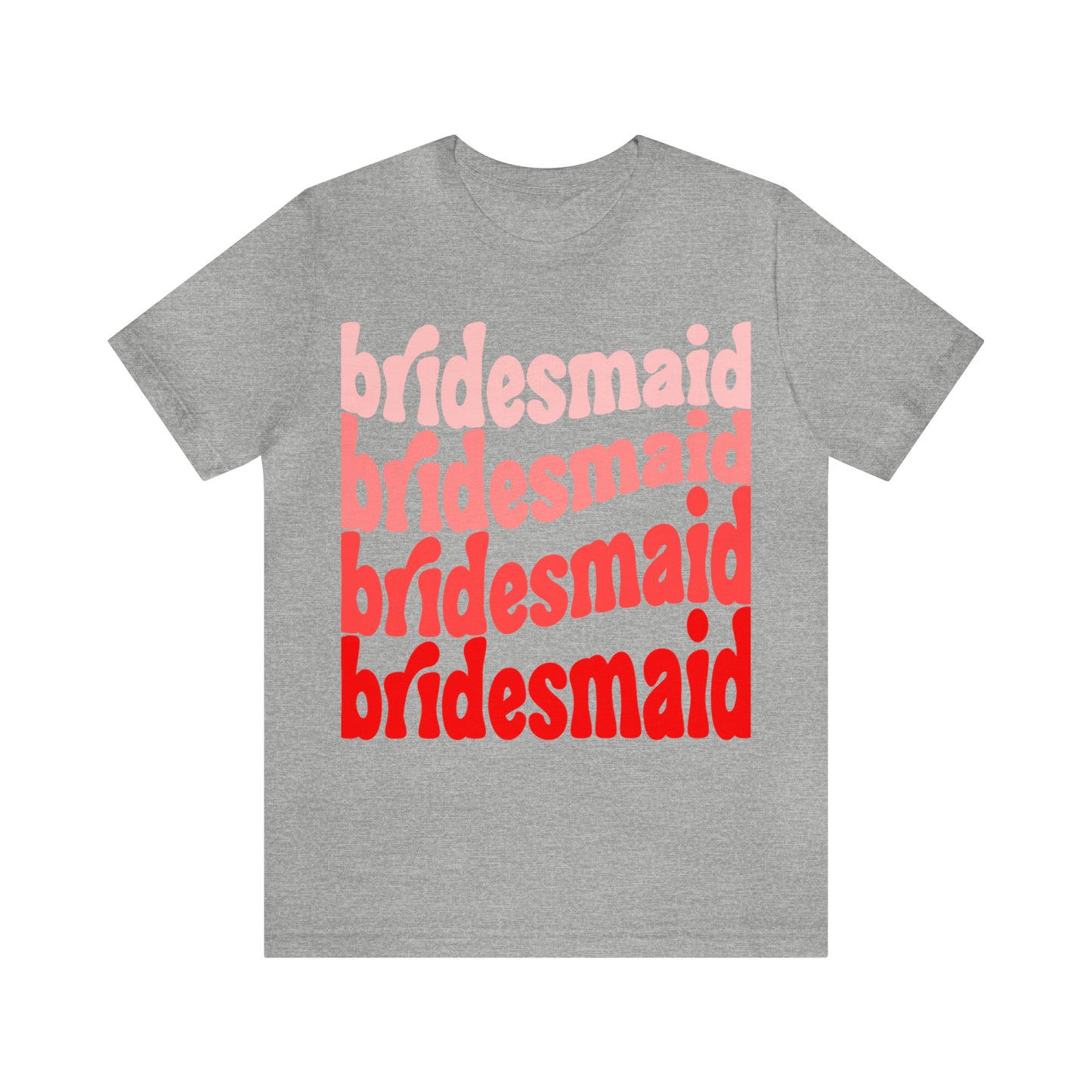 Red Bridesmaid Tee