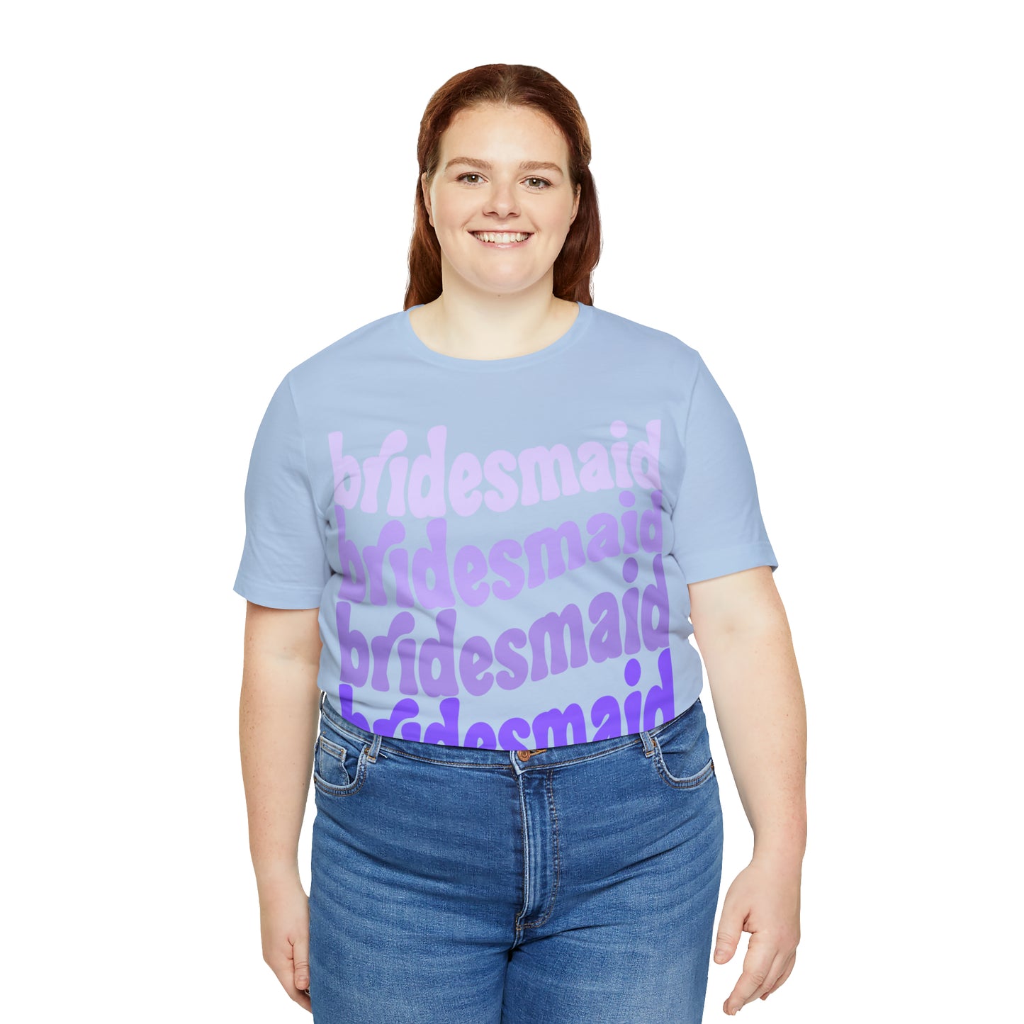 Purple Bridesmaid Tee