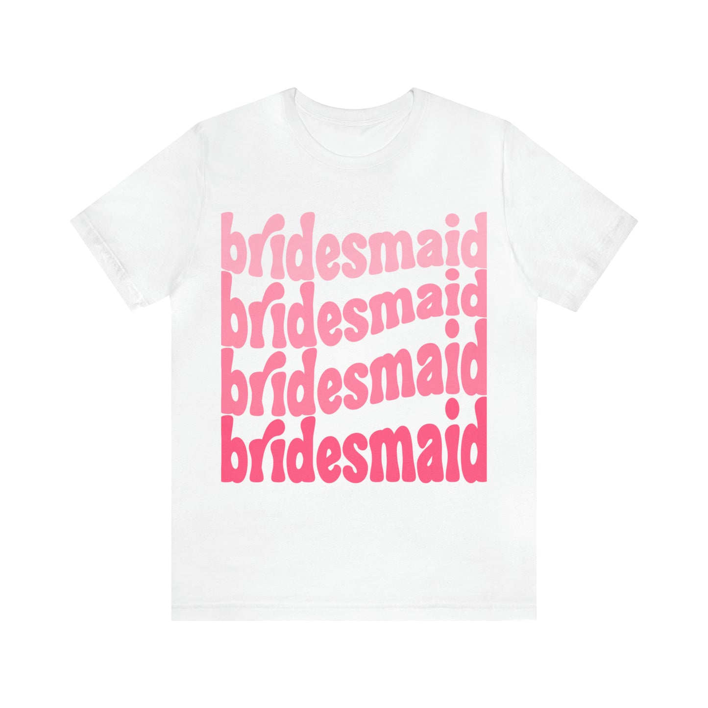 Pink Bridesmaid Tee