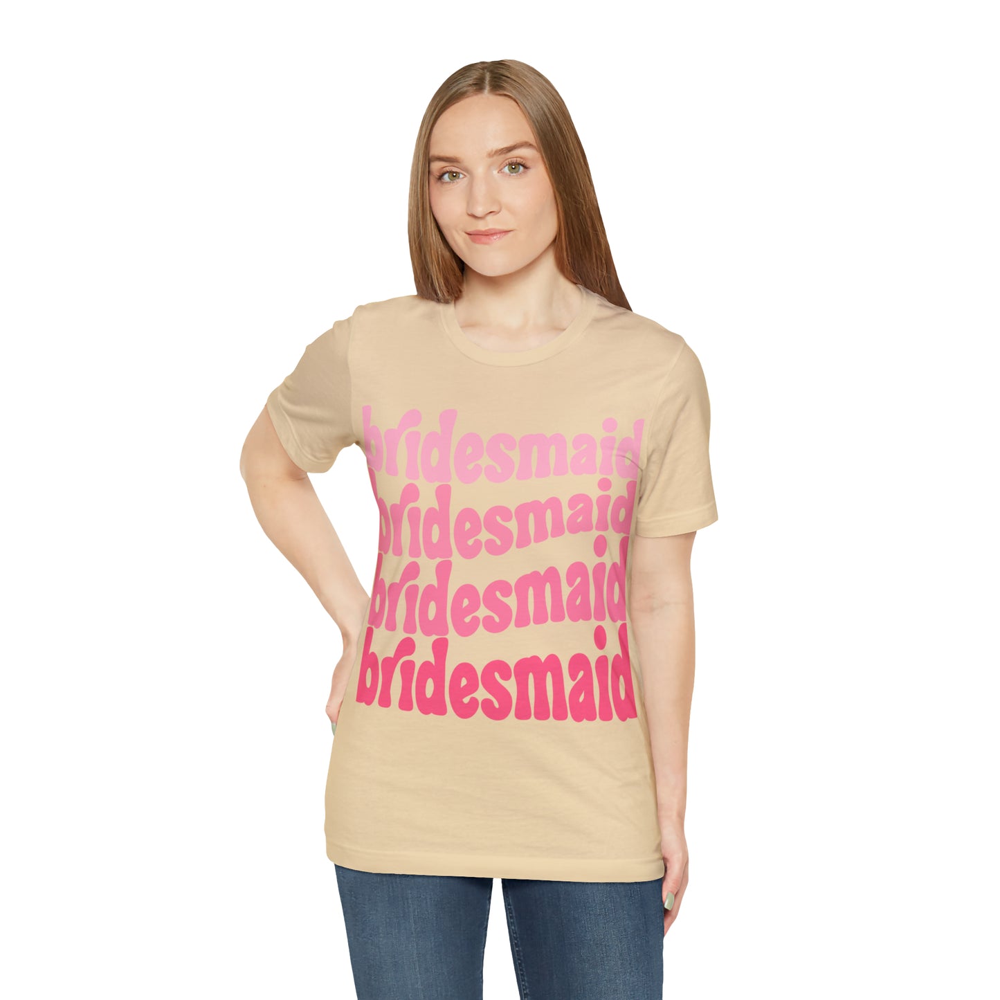 Pink Bridesmaid Tee