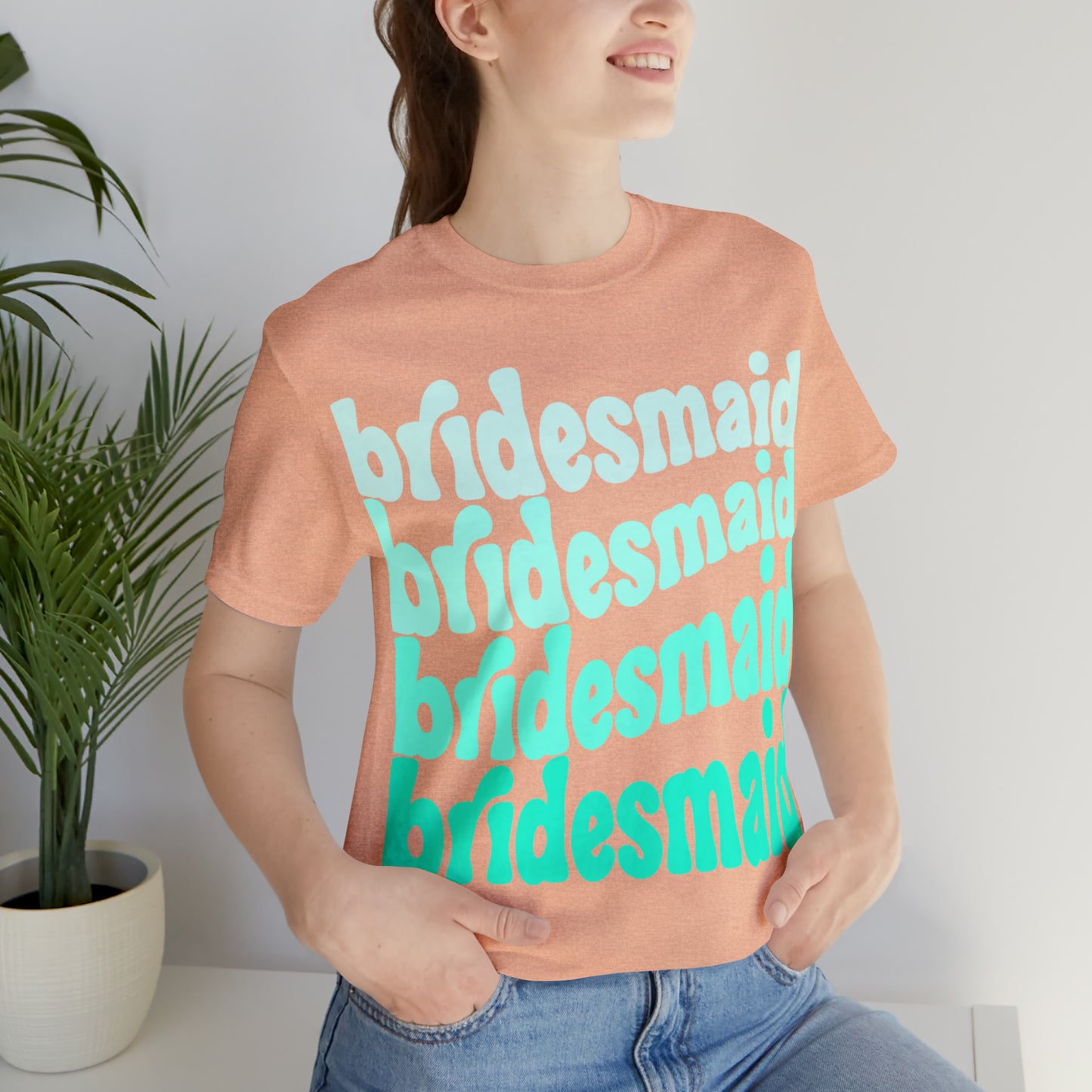 Turquoise Bridesmaid Tee