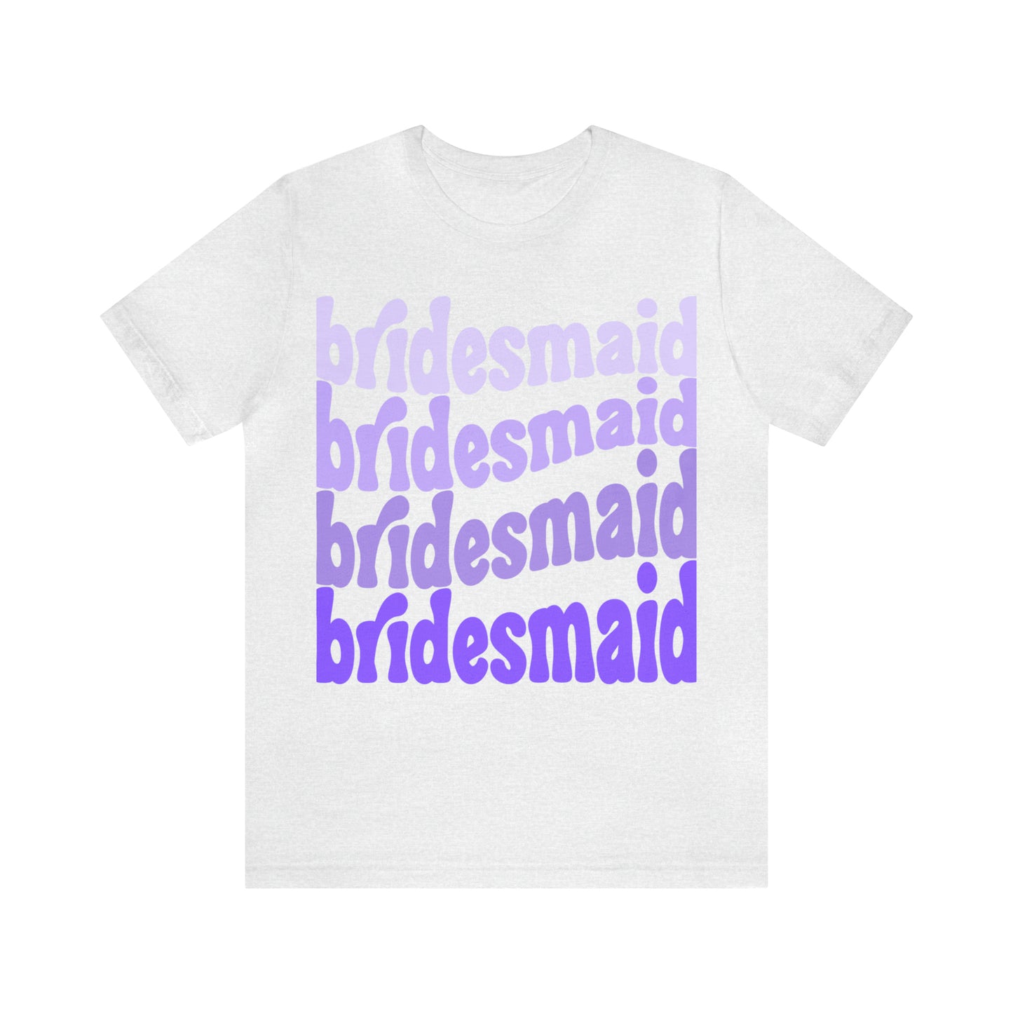 Purple Bridesmaid Tee