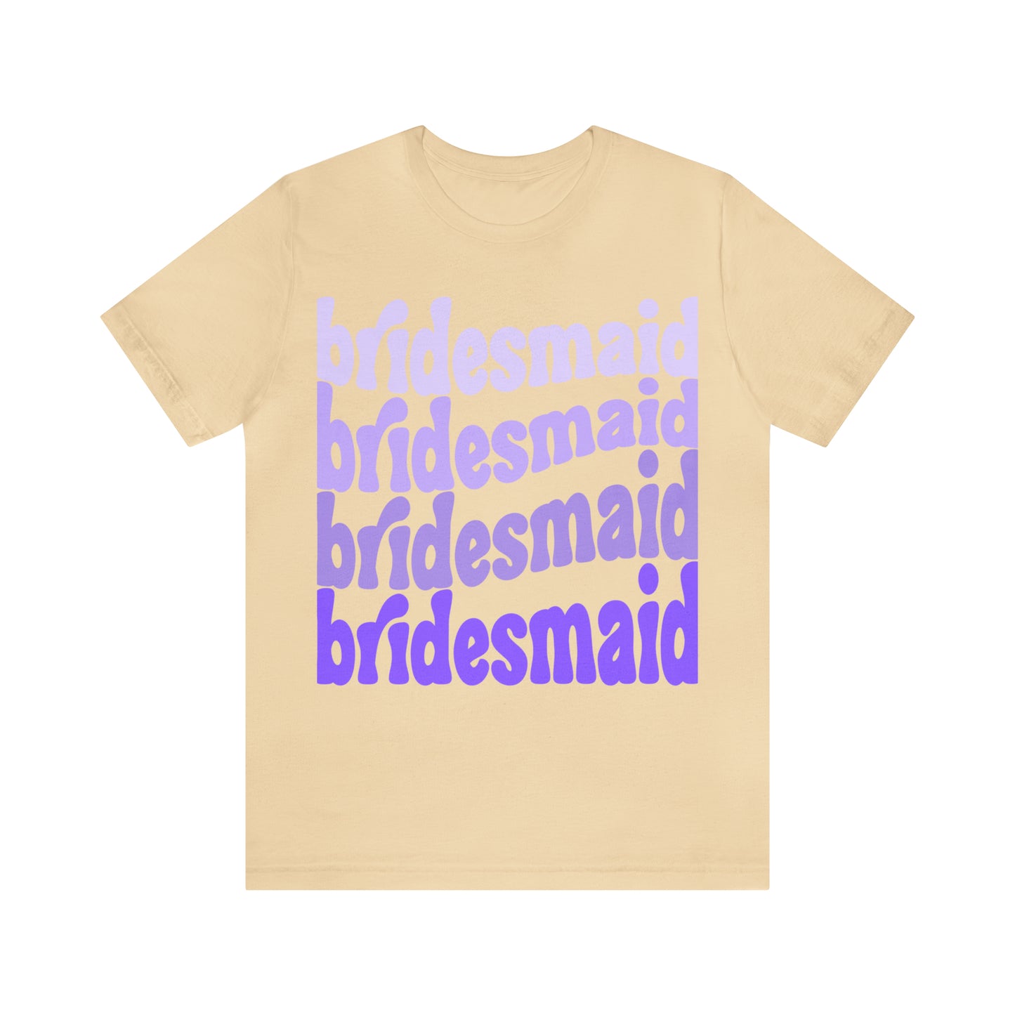 Purple Bridesmaid Tee