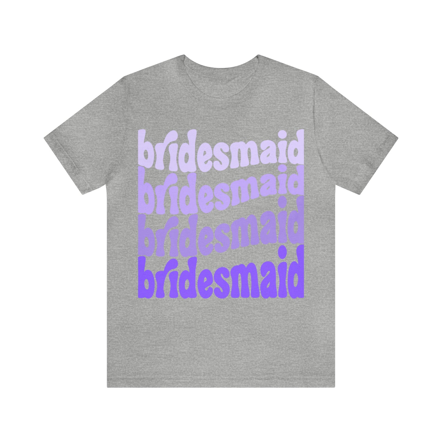 Purple Bridesmaid Tee