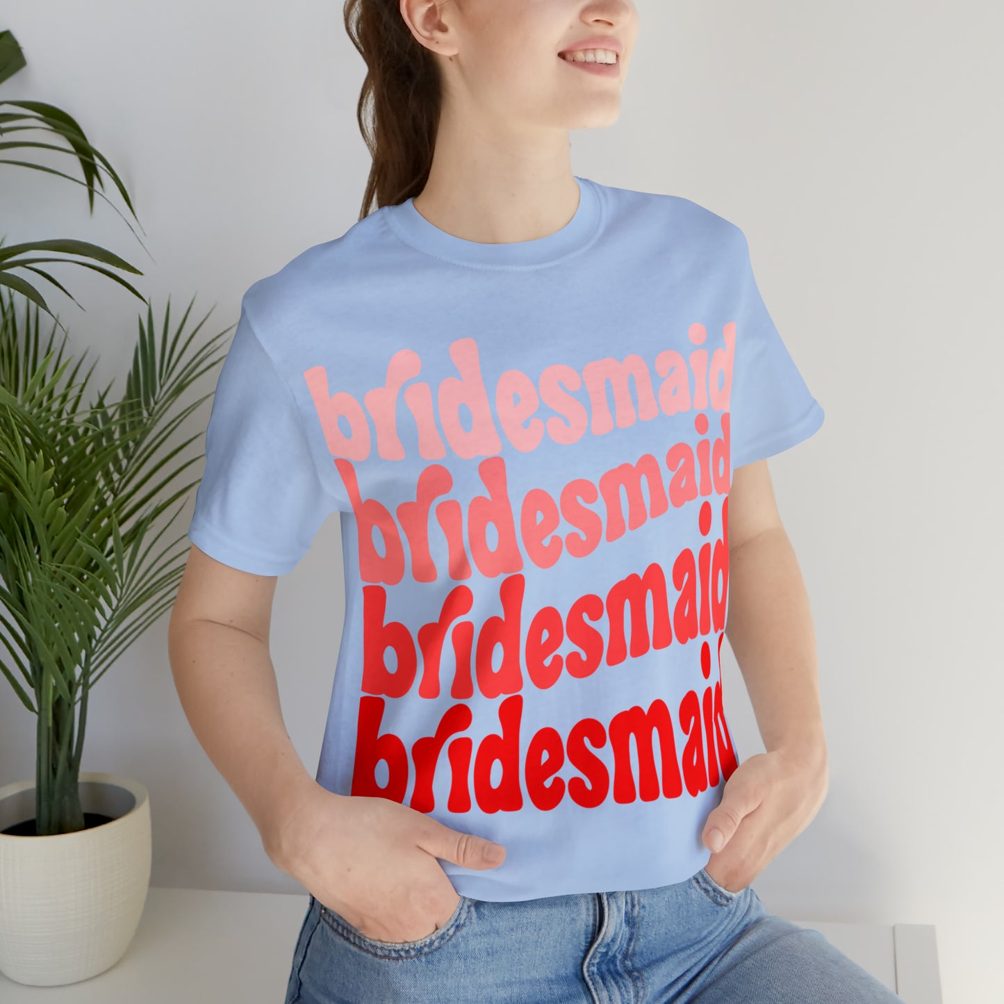 Red Bridesmaid Tee