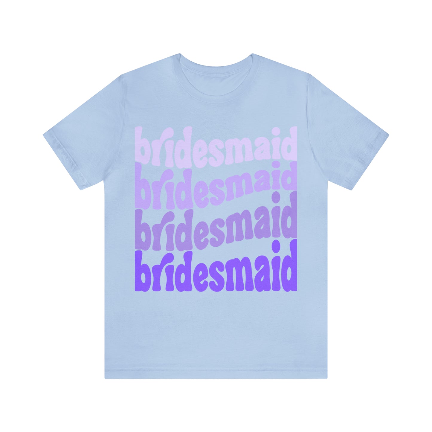 Purple Bridesmaid Tee