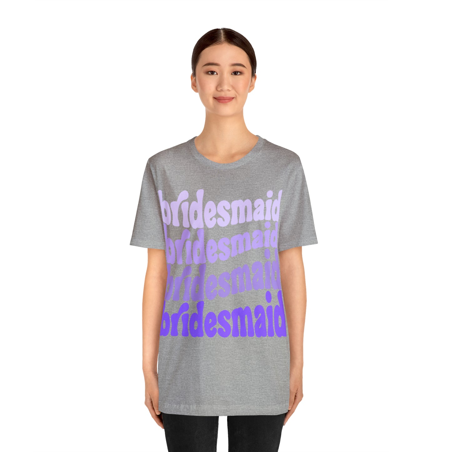 Purple Bridesmaid Tee