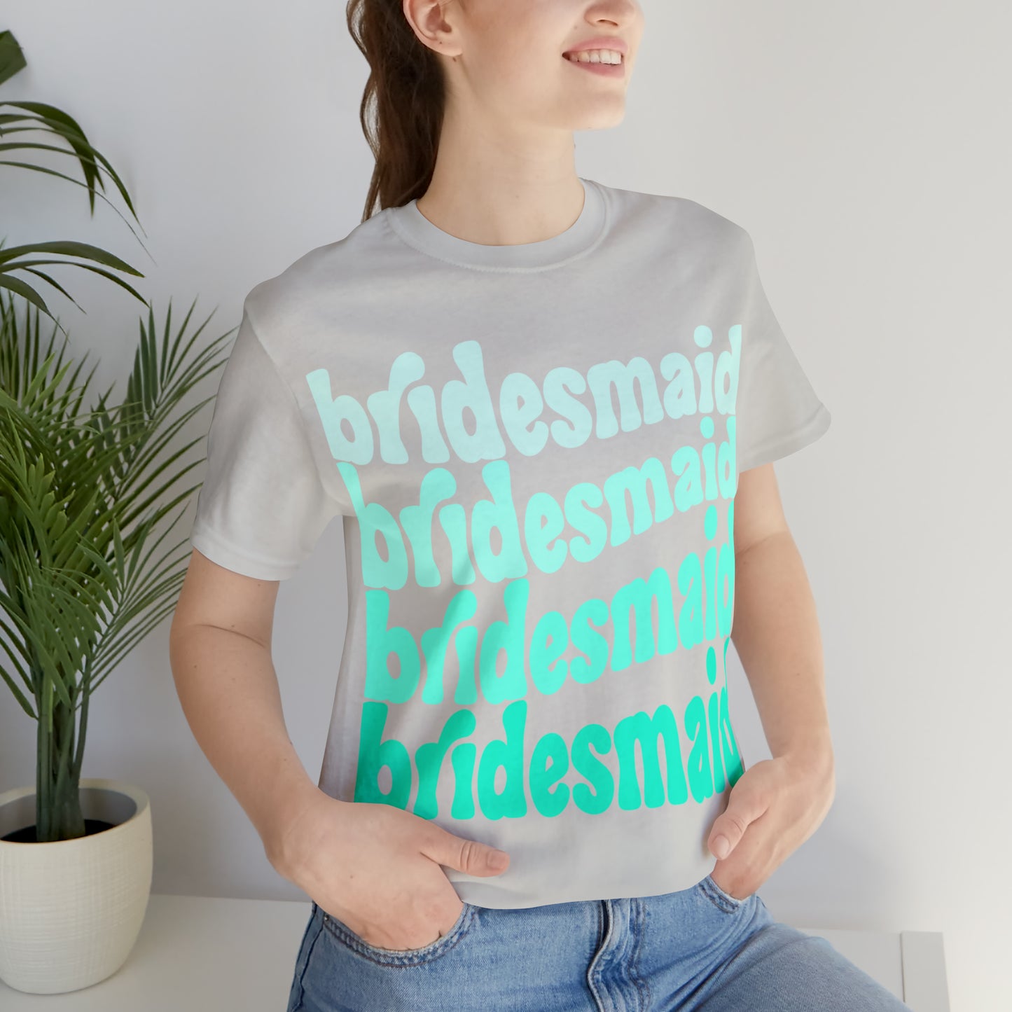 Turquoise Bridesmaid Tee