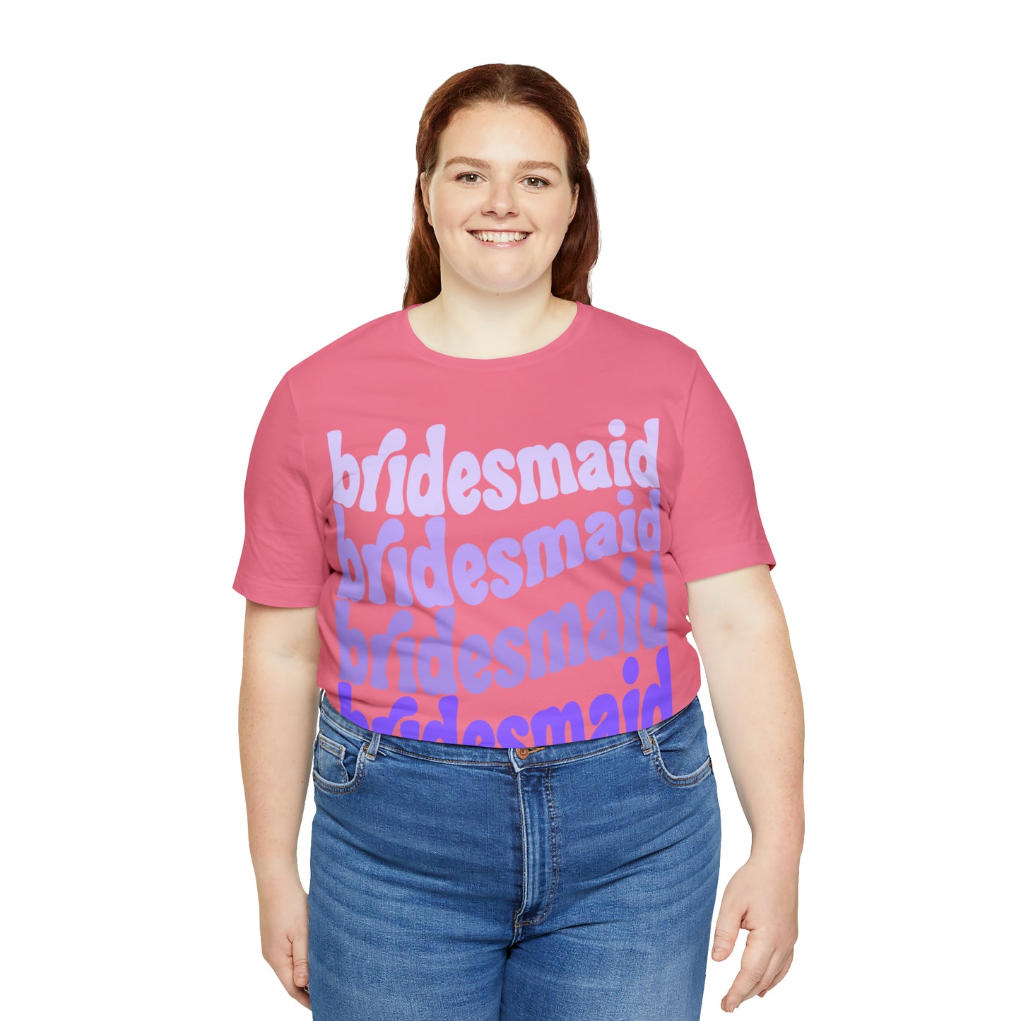 Purple Bridesmaid Tee