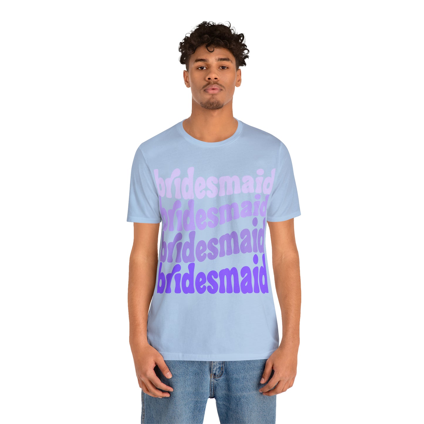 Purple Bridesmaid Tee