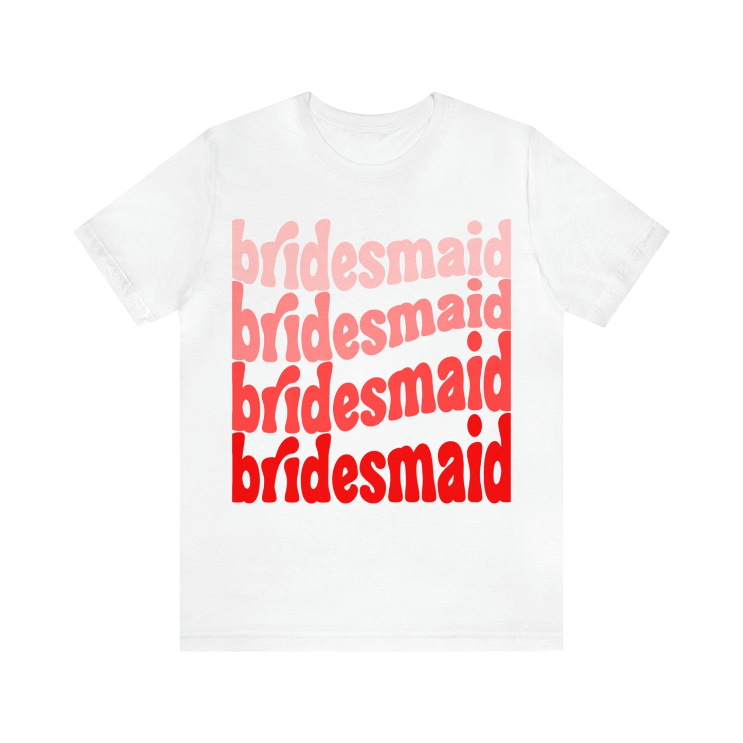 Red Bridesmaid Tee