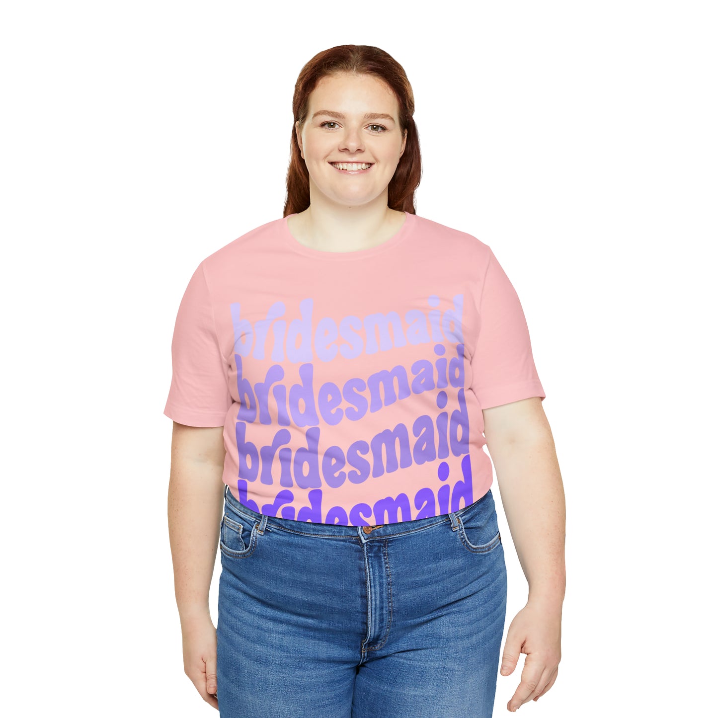 Purple Bridesmaid Tee