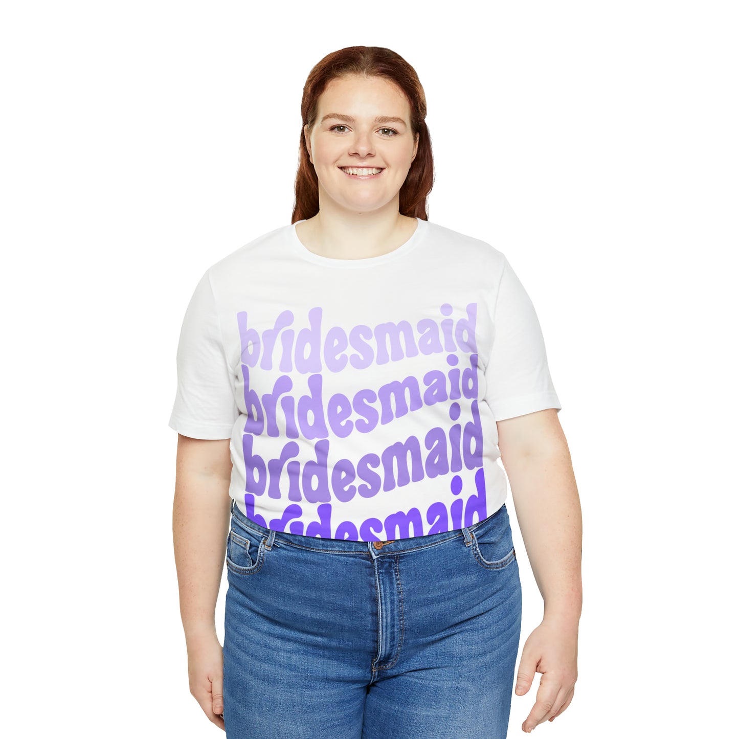 Purple Bridesmaid Tee