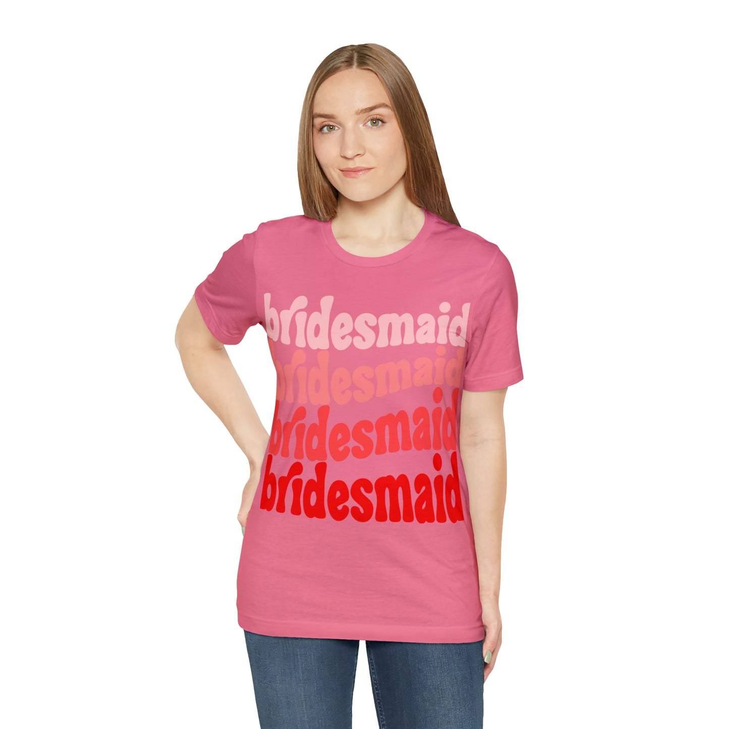 Red Bridesmaid Tee