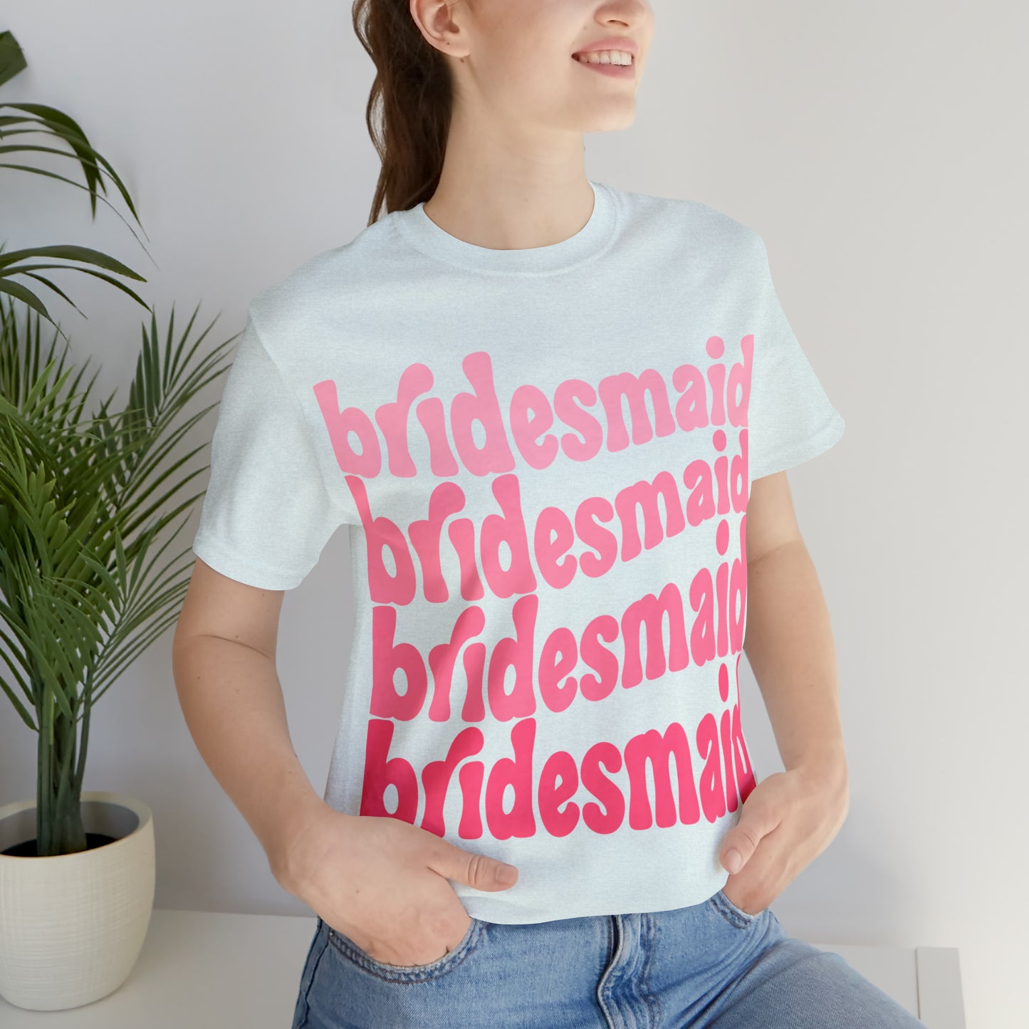 Pink Bridesmaid Tee