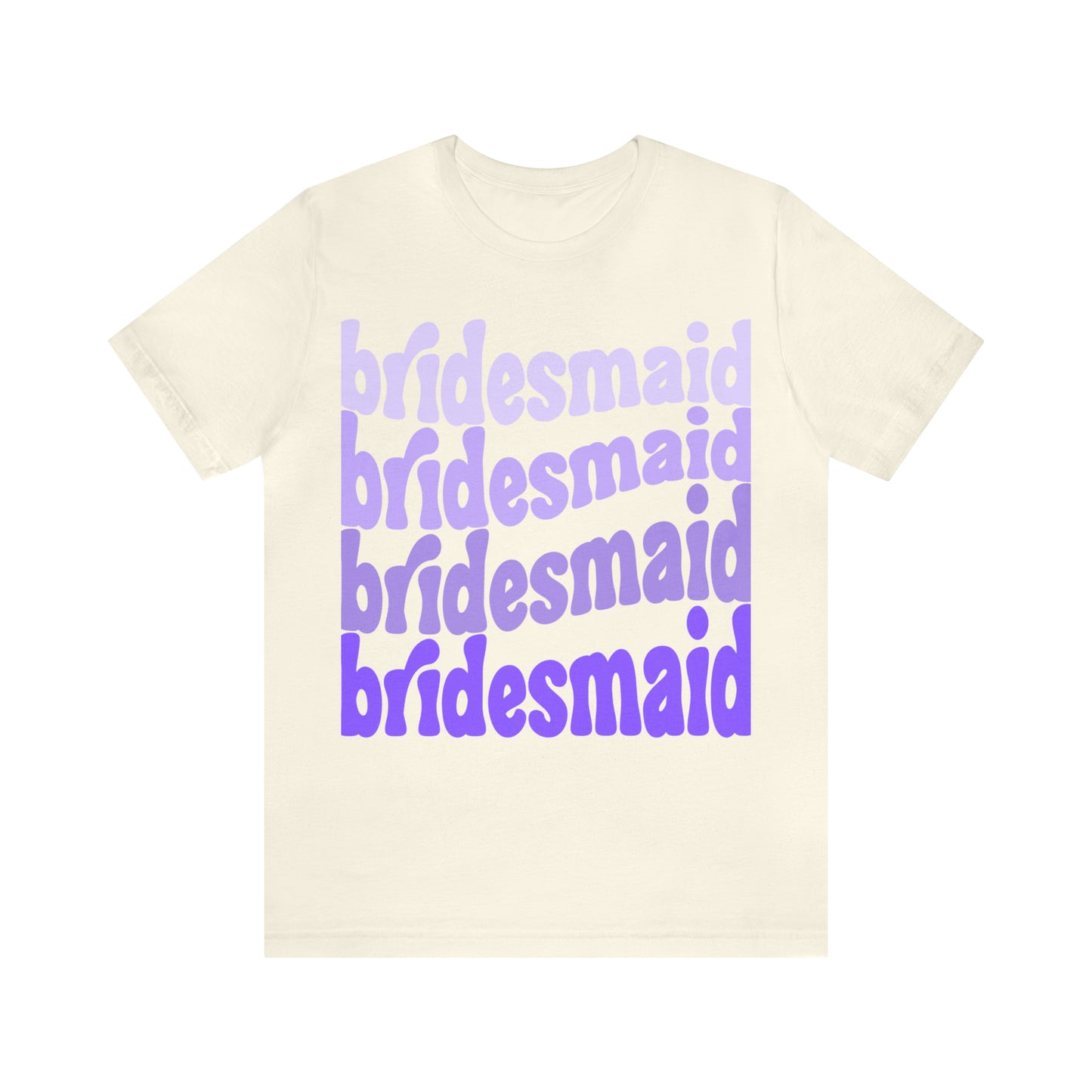 Purple Bridesmaid Tee