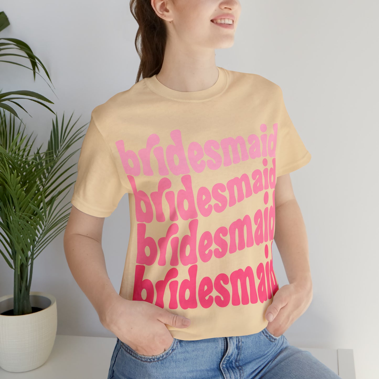 Pink Bridesmaid Tee