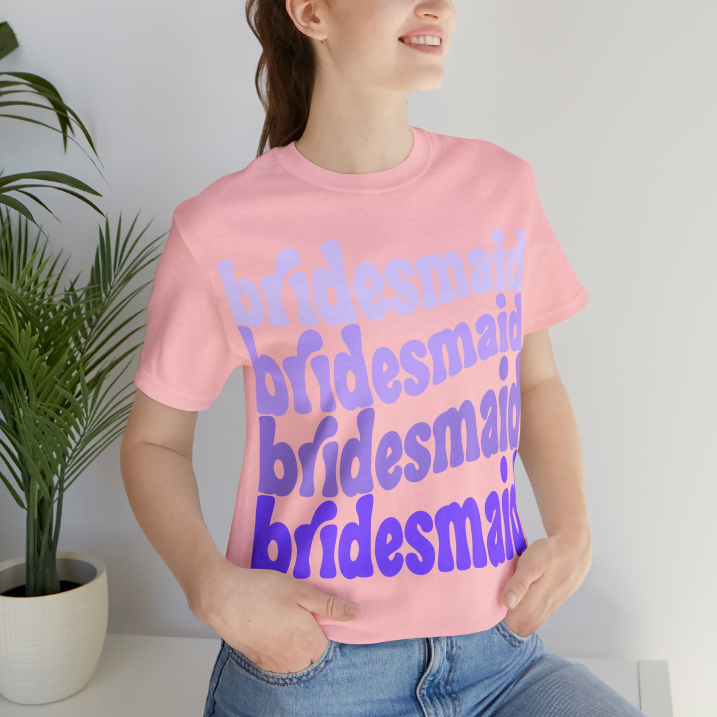 Purple Bridesmaid Tee