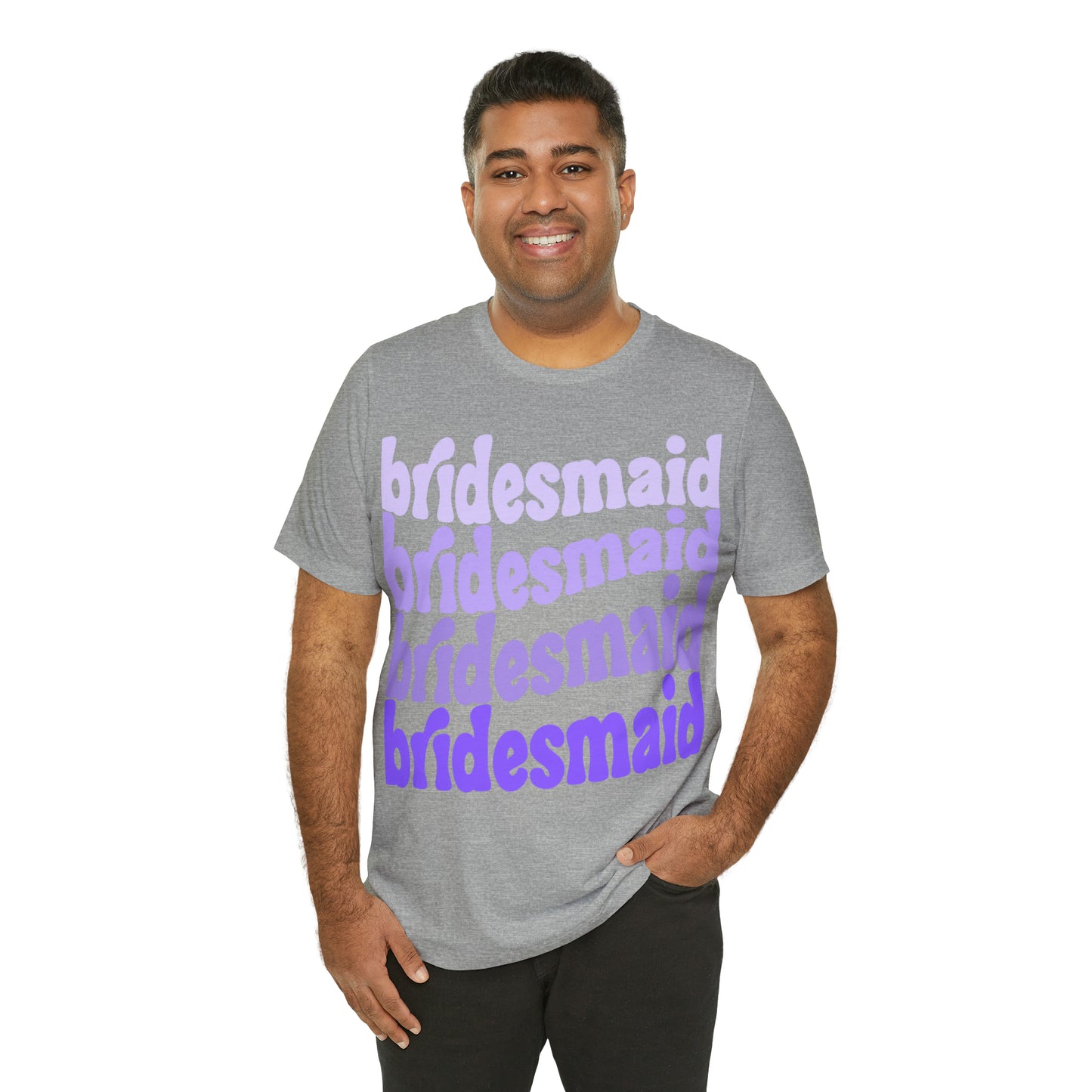 Purple Bridesmaid Tee